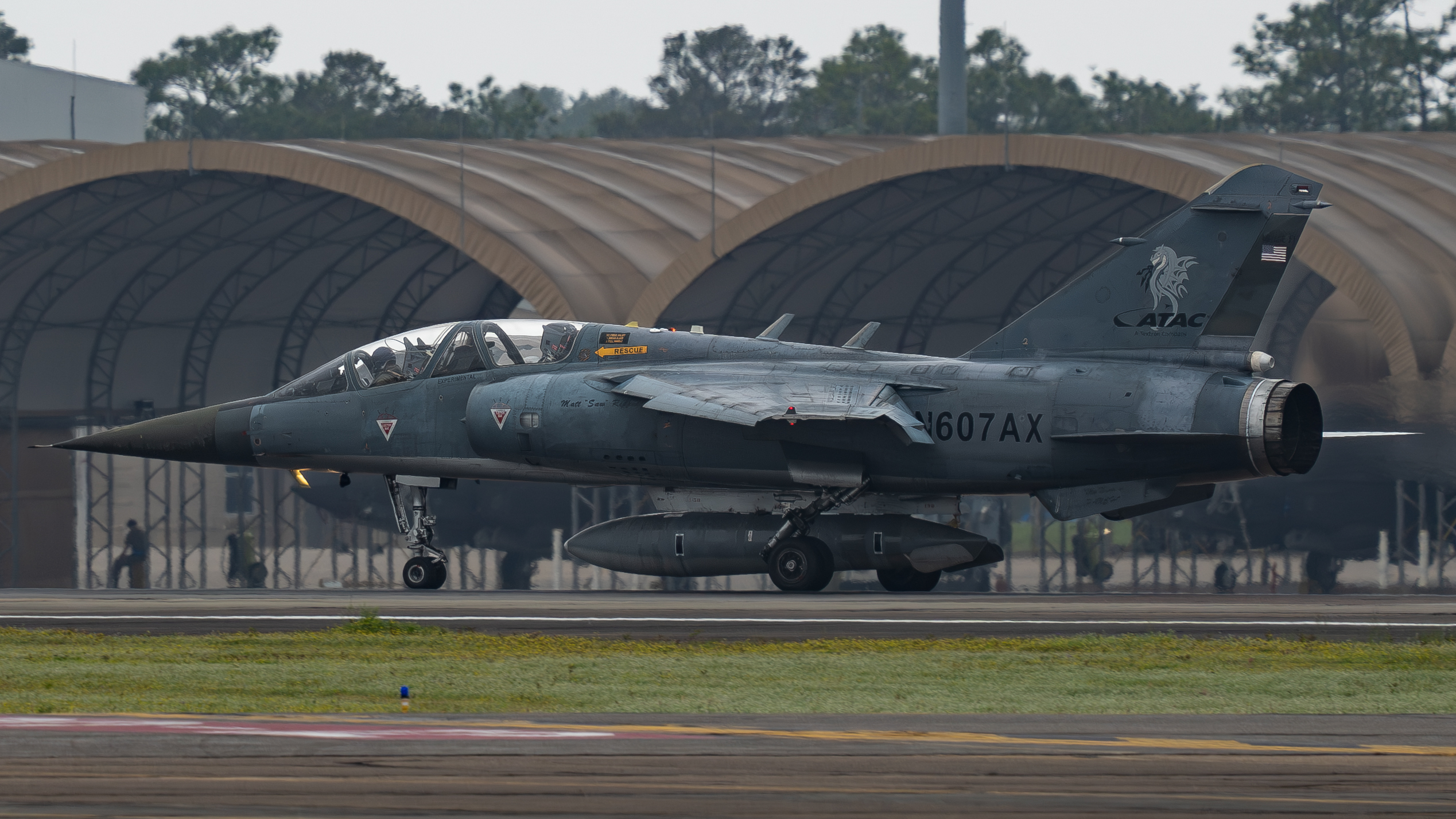 Full size: PRIVATE Dassault Mirage F1 N607AX at Eglin Air Force Base/Destin-Fort Walton Beach Airport
