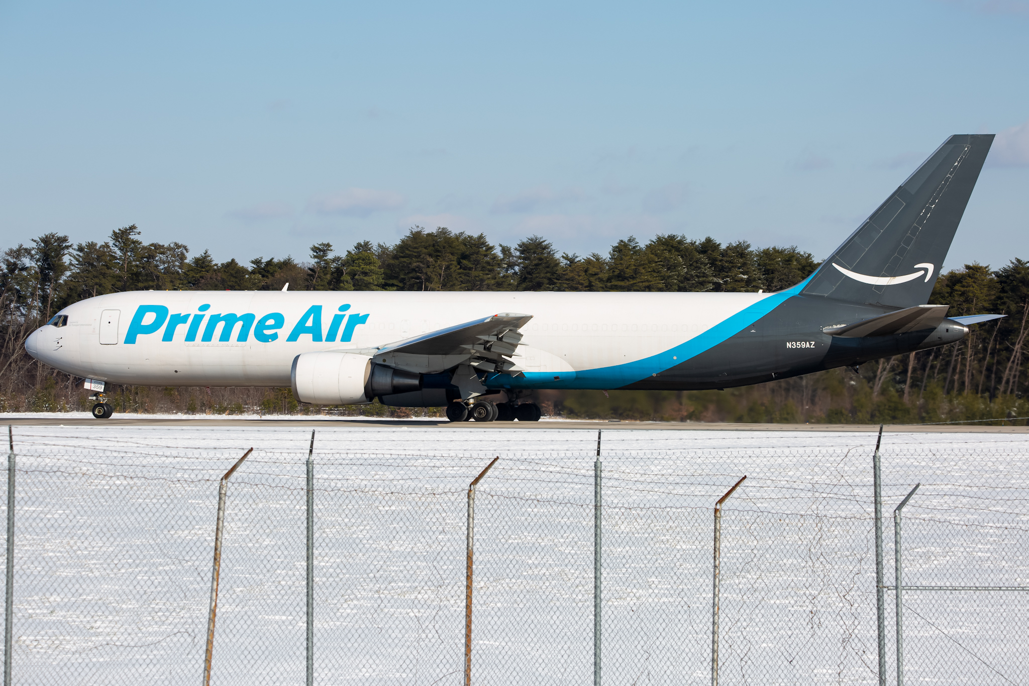 Full size: Prime Air Boeing 767-300F N359AZ at Baltimore/Washington International Thurgood Marshall Airport