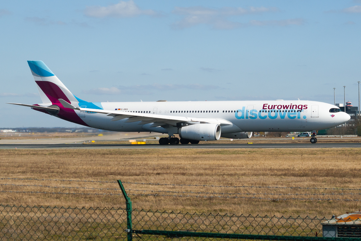 D-AIKH | Eurowings Discover Airbus A330-300 at FRA | AeroXplorer