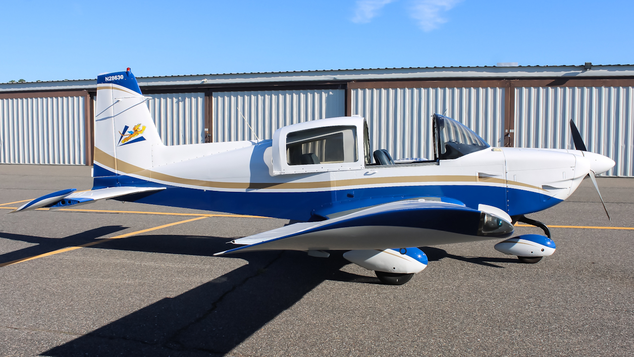 Full size: PRIVATE Grumman American AA-5B N28630 at Chesapeake Regional Airport
