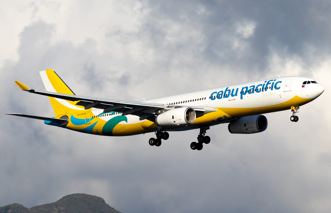 Full size: Cebu Pacific Airbus A330-300 RP-C3348 at Hong Kong International Airport