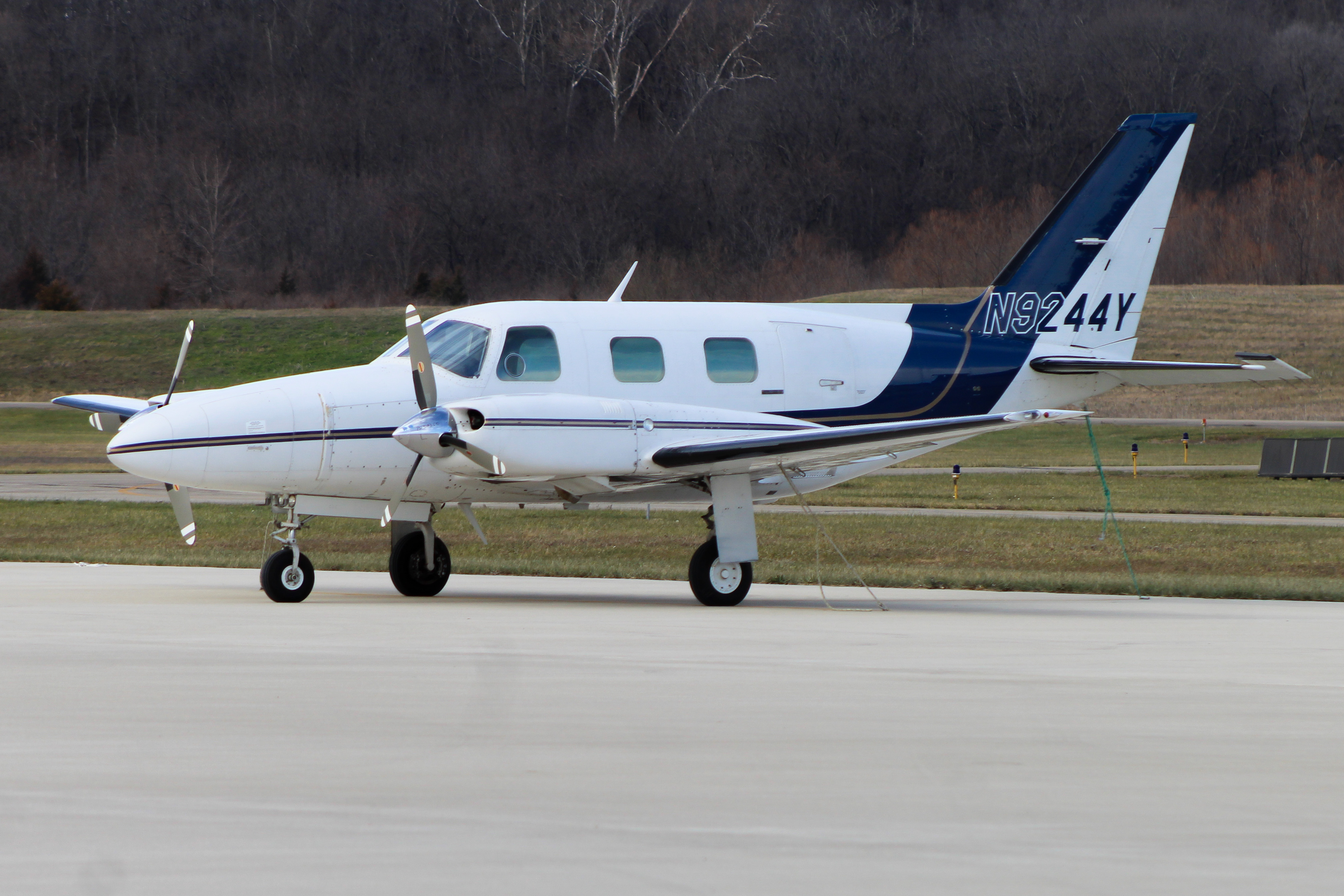 Full size: PRIVATE Piper Mojave N9244Y at Butler County Regional Airport/Hogan Field