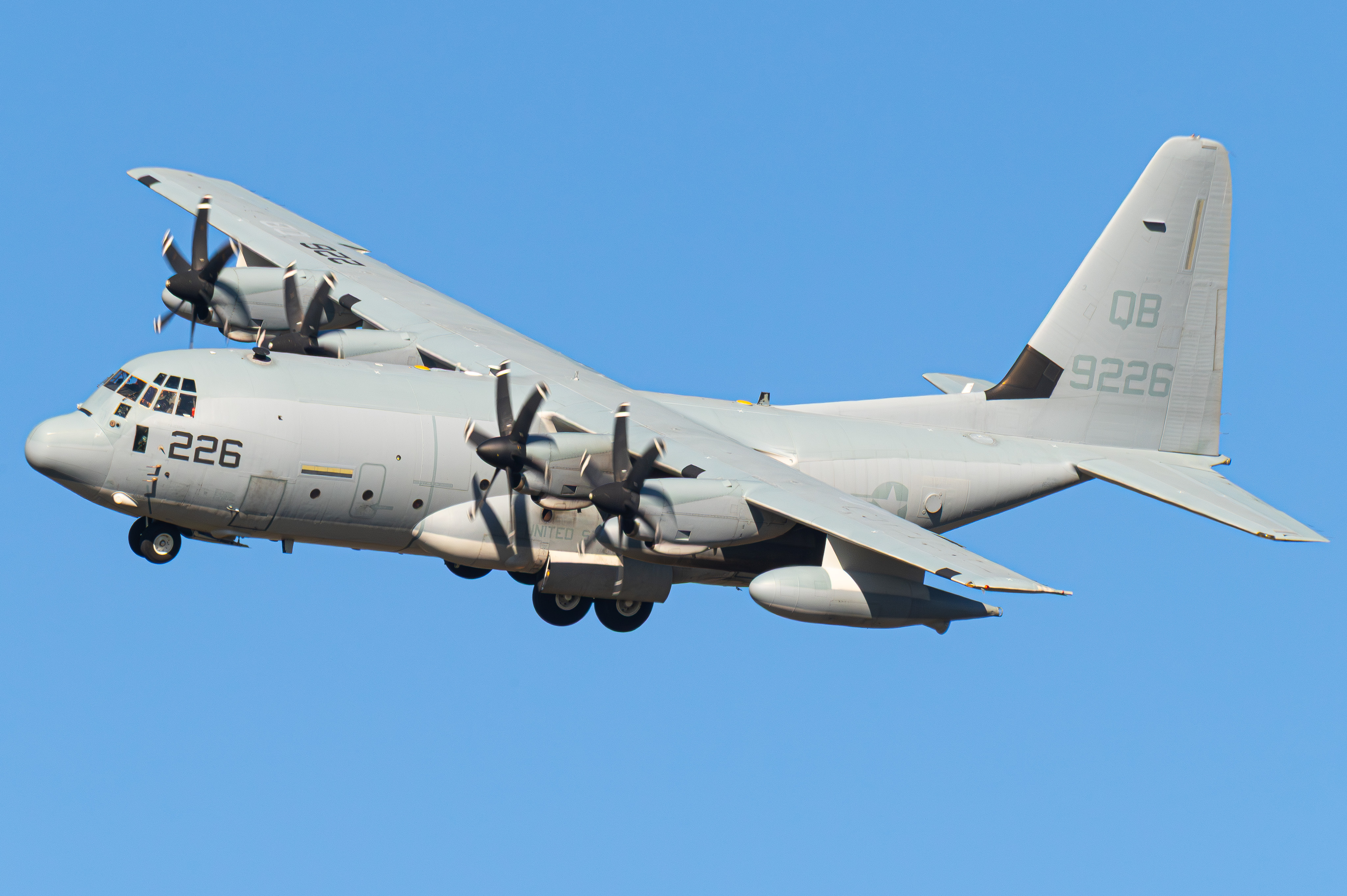 Full size: USMC - United States Marine Corp Lockheed Martin KC-130J Hercules 169226 at Miramar MCAS (Joe Foss Field) Airport