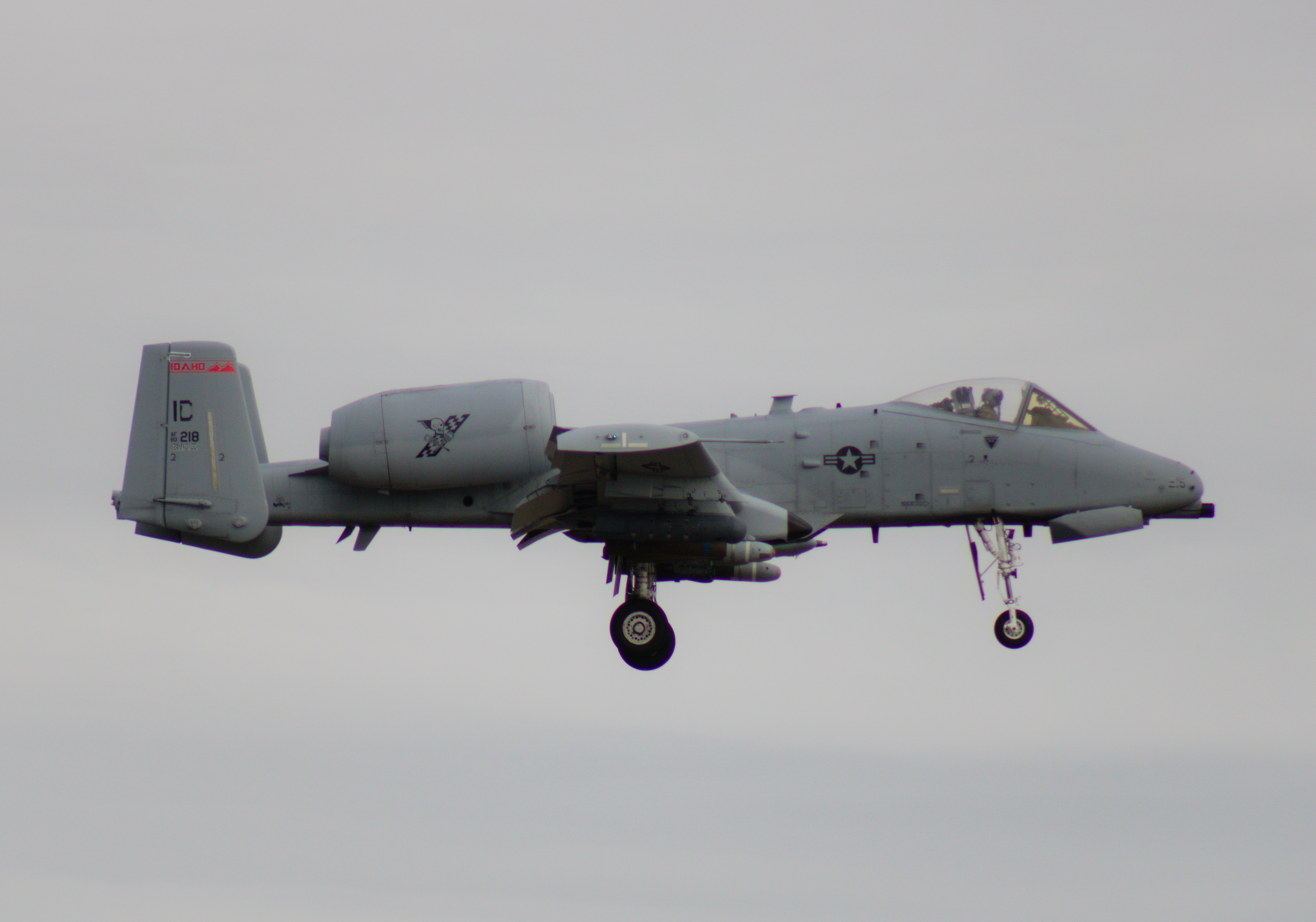 Full size: Air National Guard Fairchild A-10 Thunderbolt 80-0218 at Boise Air Terminal/Gowen Field