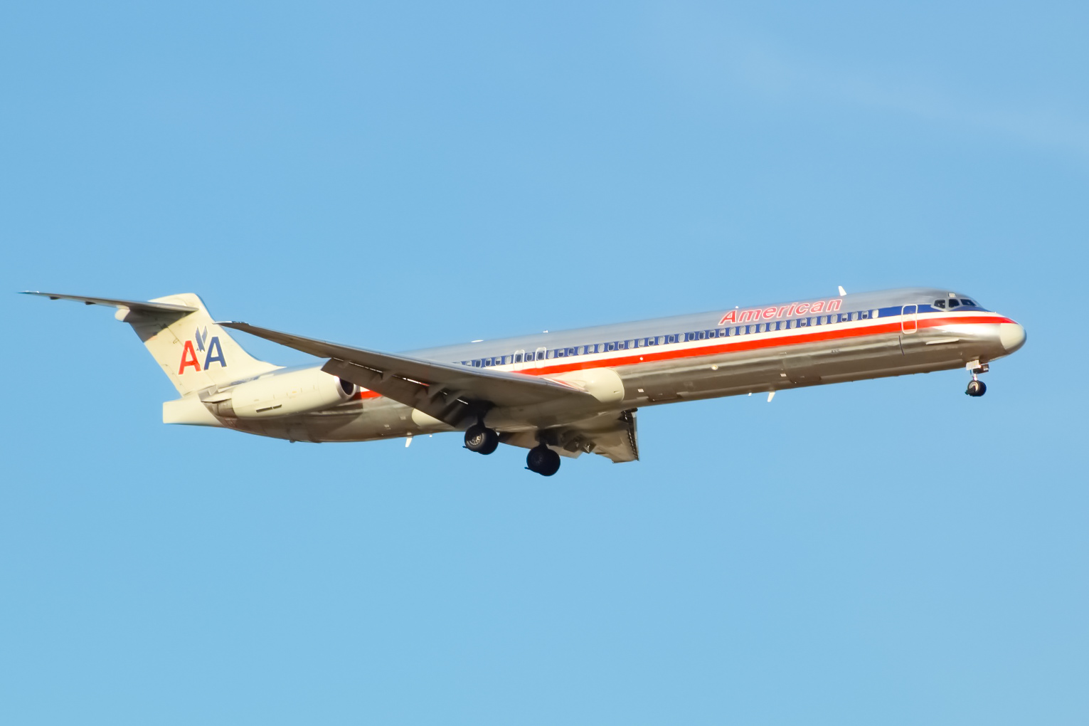 Full size: American Airlines McDonnell Douglas MD-82 N/A at Dallas-Fort Worth International Airport
