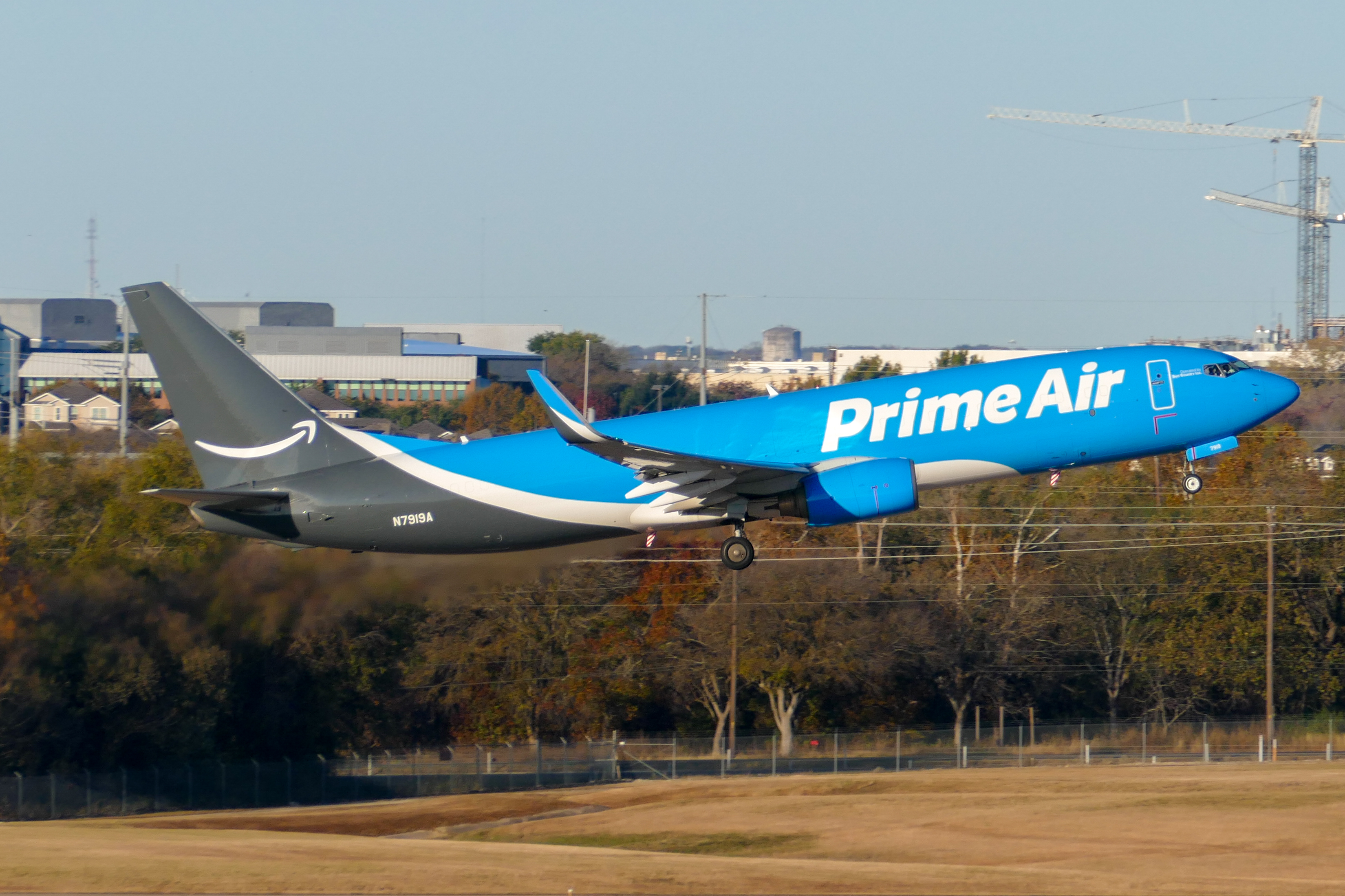 Full size: Prime Air Boeing 737-800 N7919A at Austin-Bergstrom International Airport