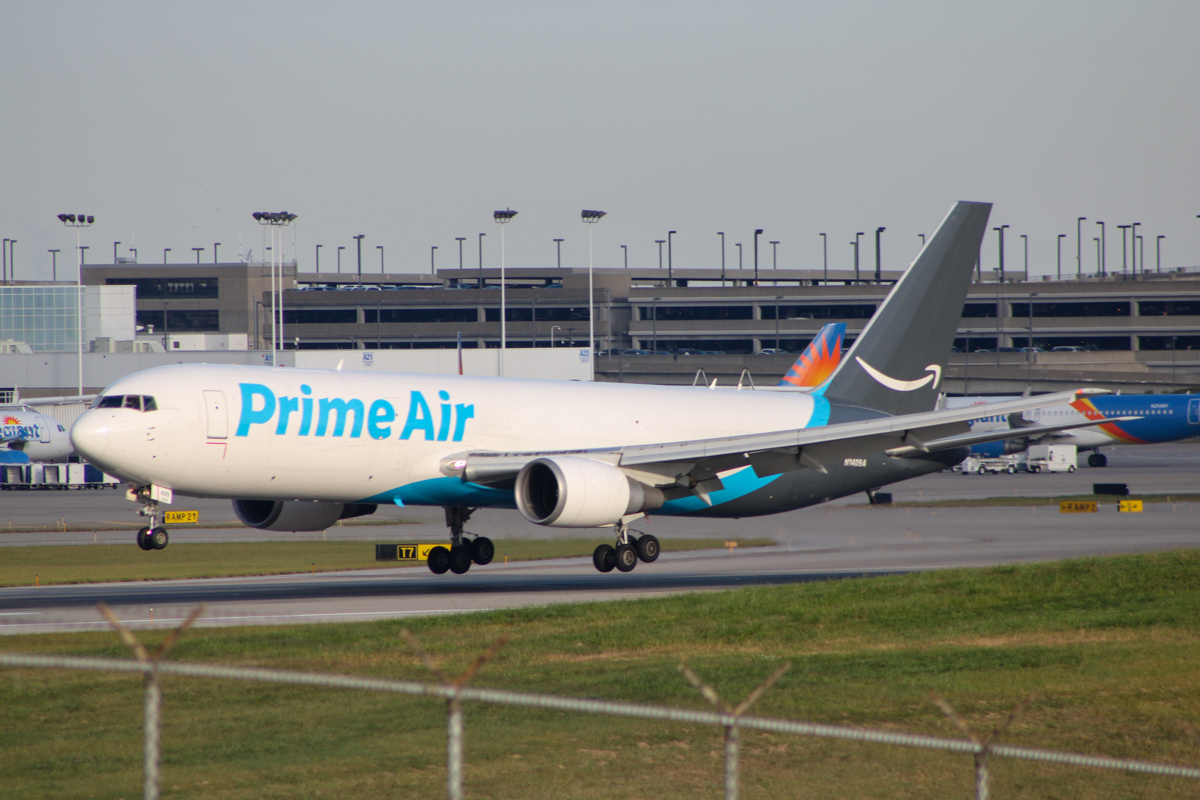 Full size: Prime Air Boeing 767-300F N1409A at Cincinnati/Northern Kentucky International Airport
