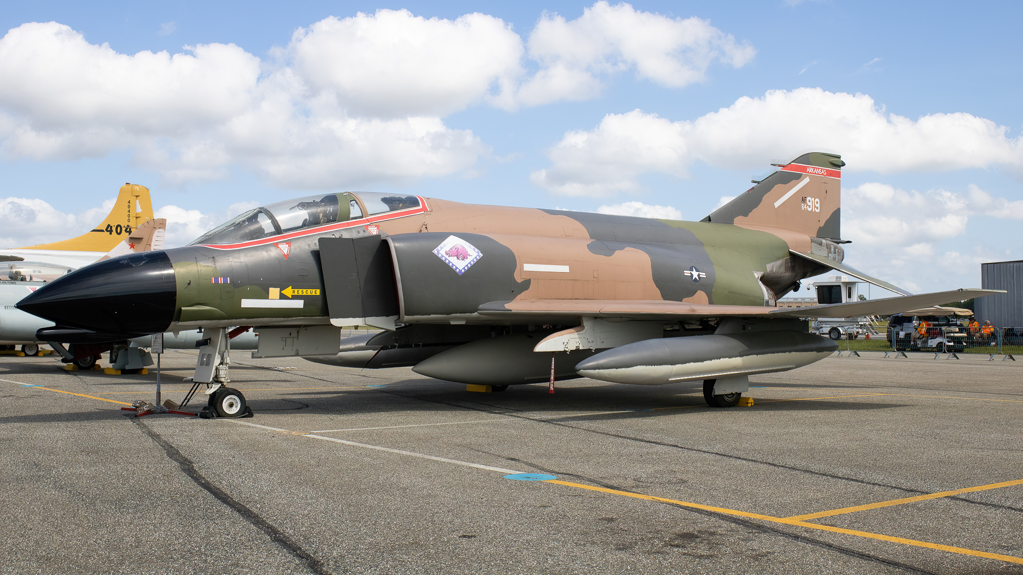 Full size: USAF - United States Air Force McDonnell Douglas F-4 Phantom II 64-0919 at Martin State Airport