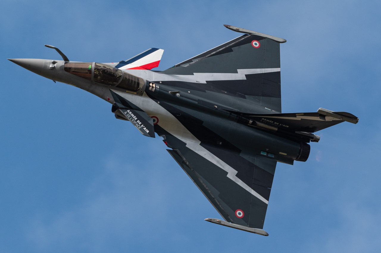 Full size: French Air & Space Force Dassault Rafale C UNKNOWN at Fairford Airport