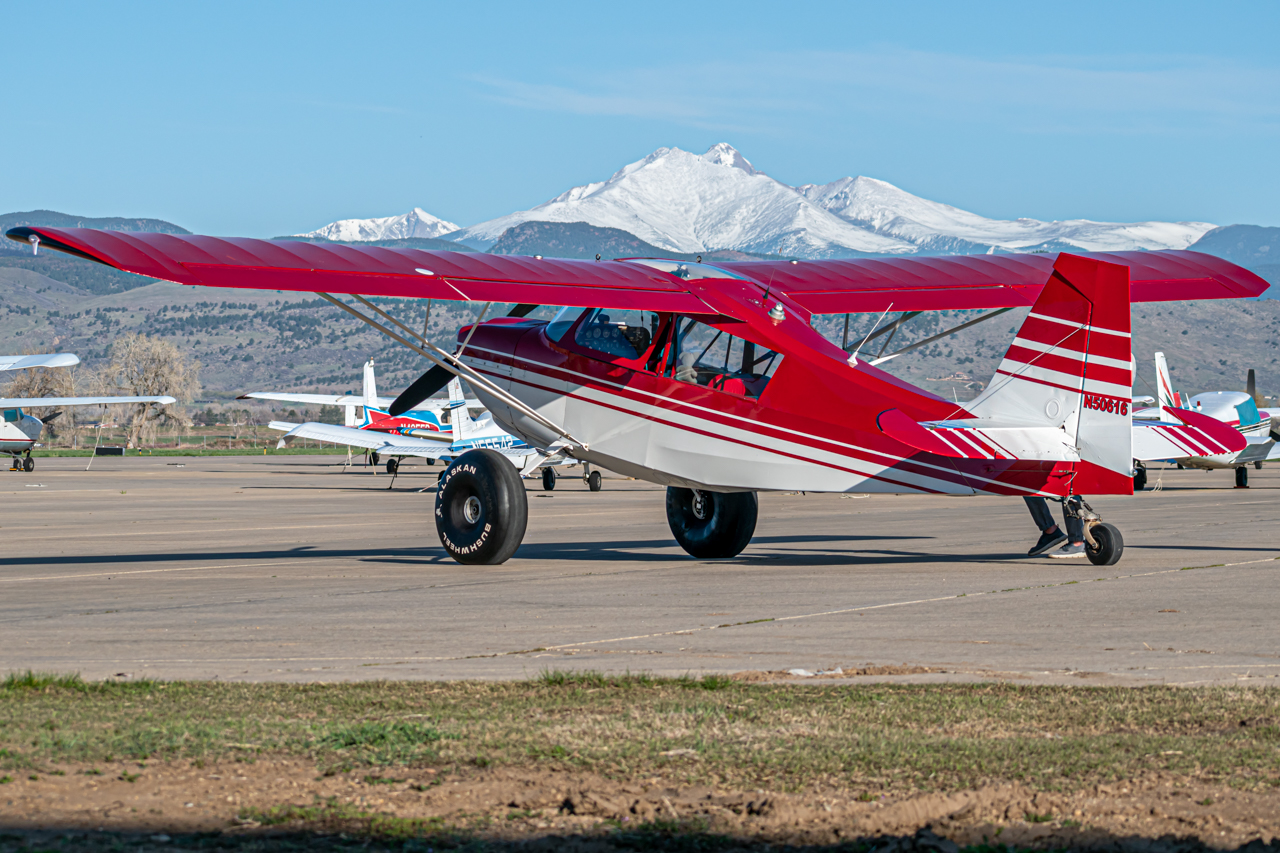 Full size: PRIVATE Bellanca 7GCBC N50616 at Vance Brand Airport