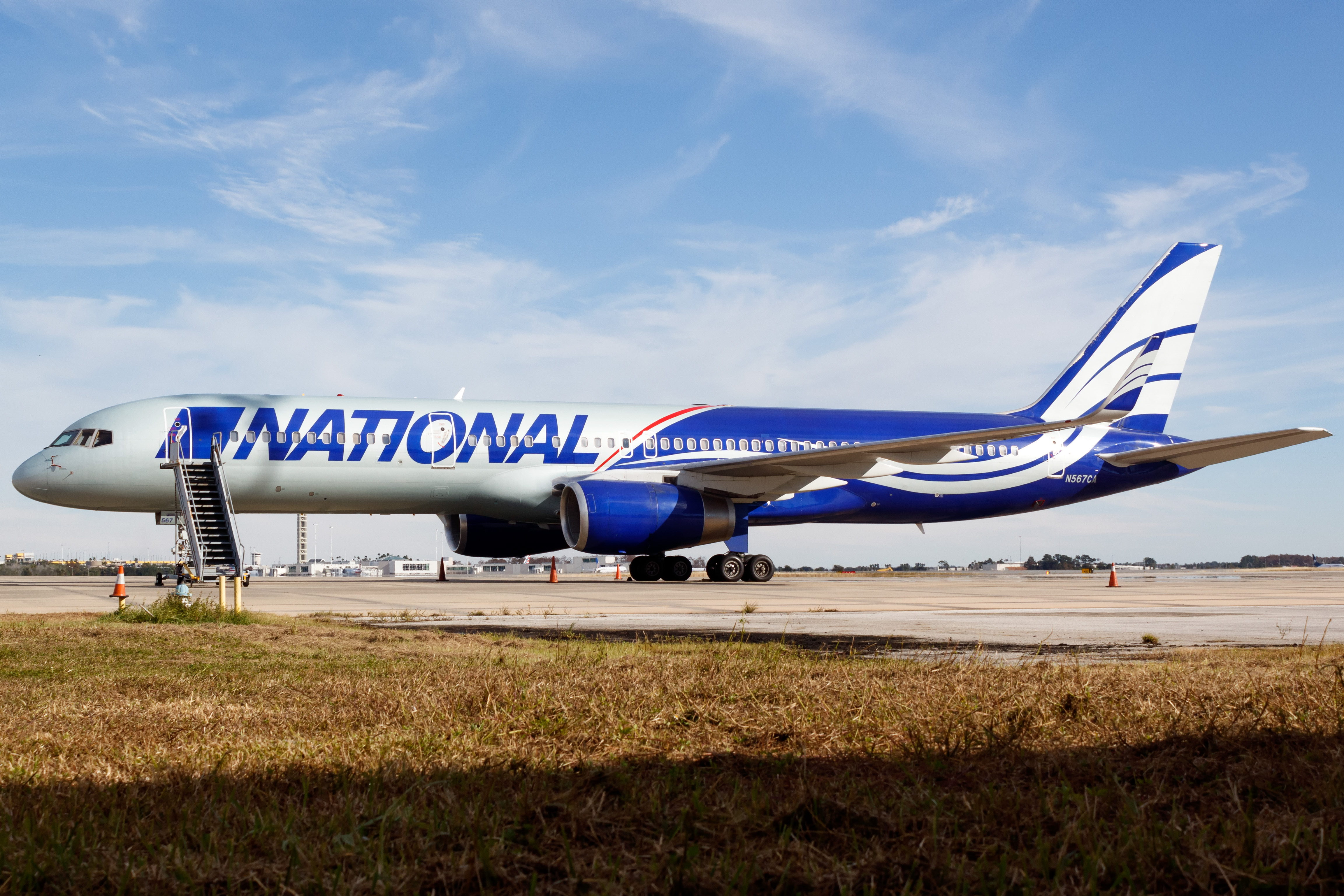 Full size: National Airlines Boeing 757-200 N567CA at Orlando International Airport
