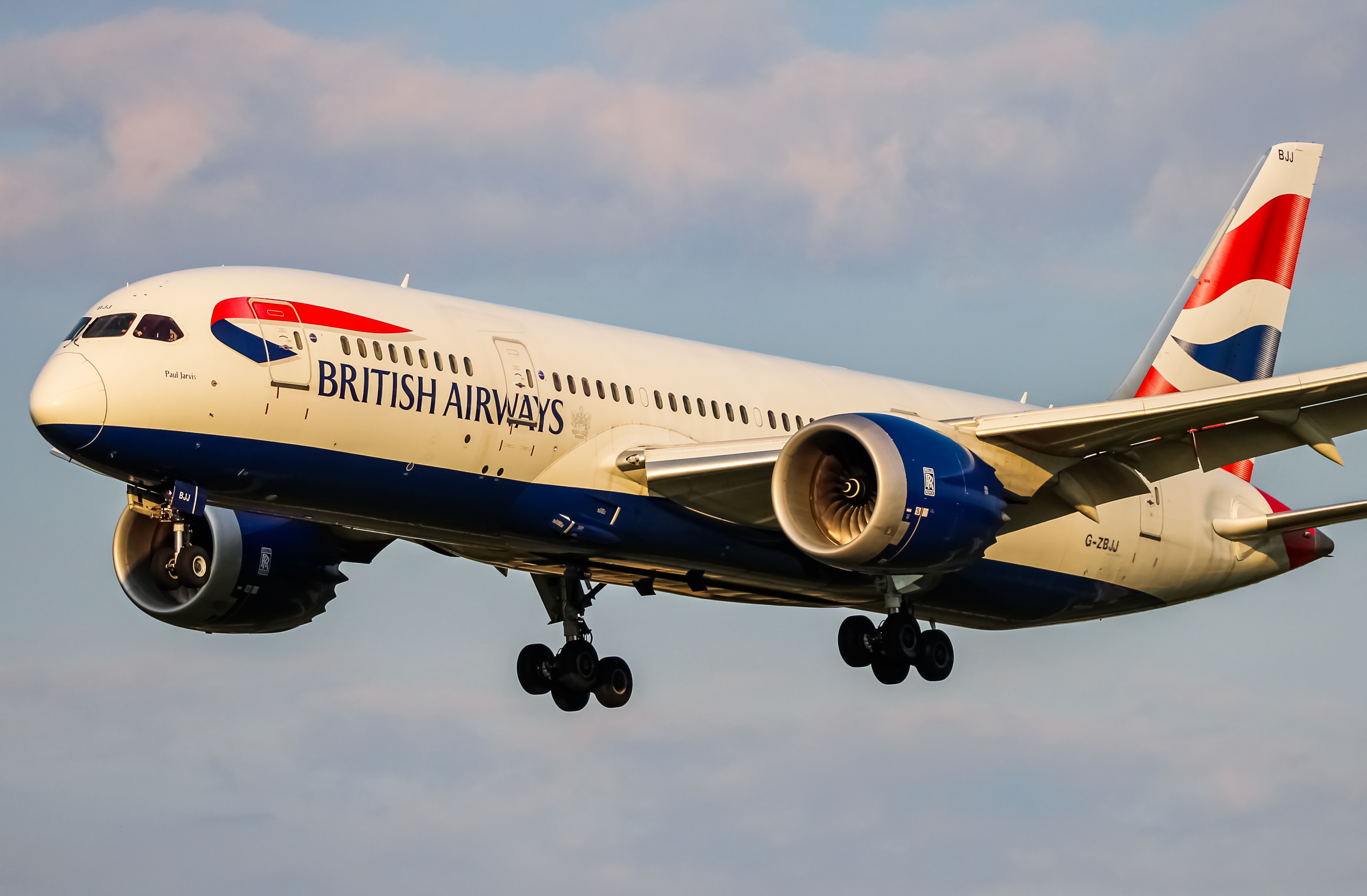 Full size: British Airways Boeing 787-8 G-ZBJJ at Baltimore/Washington International Thurgood Marshall Airport