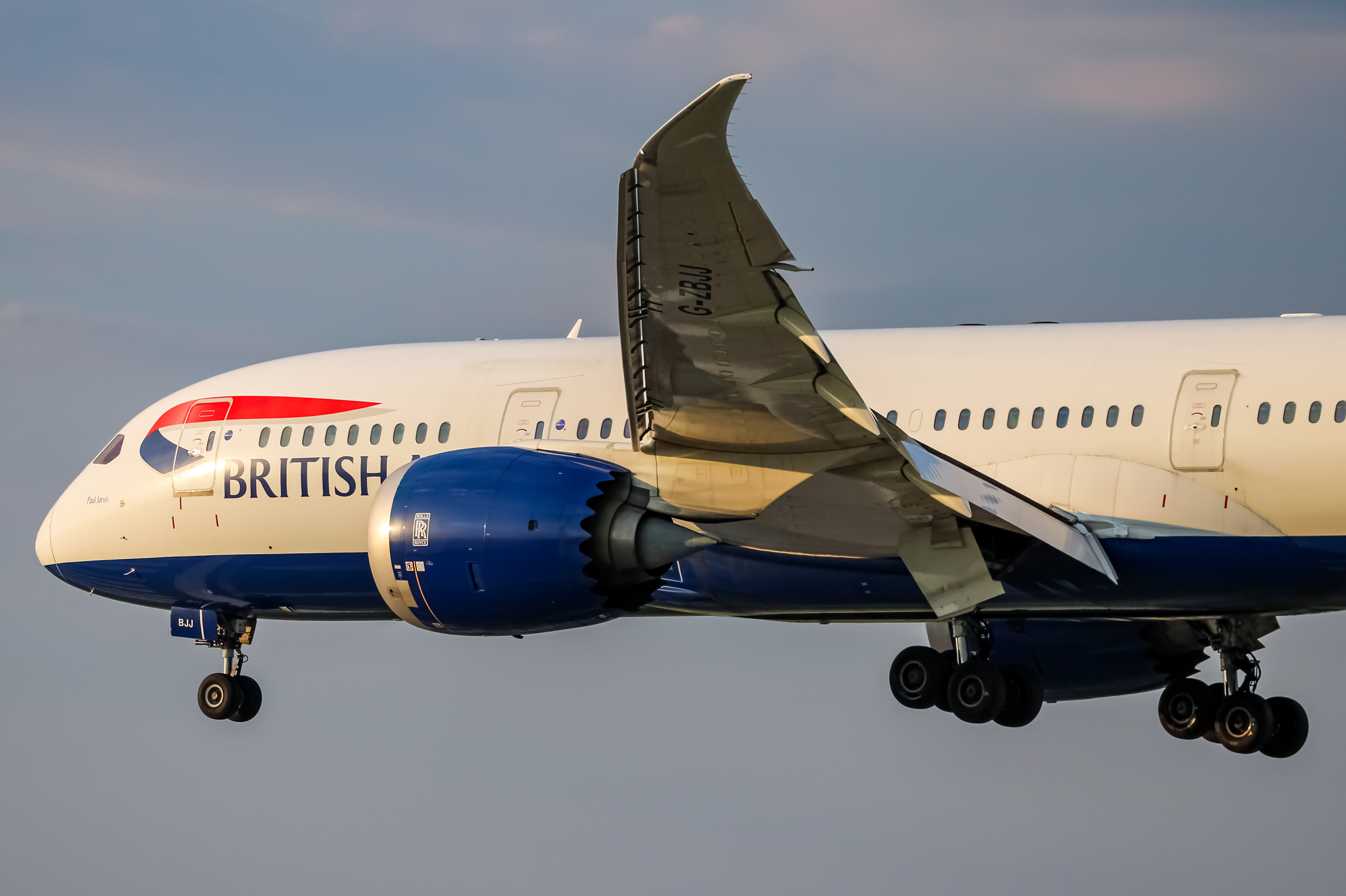 Full size: British Airways Boeing 787-8 G-ZBJJ at Baltimore/Washington International Thurgood Marshall Airport