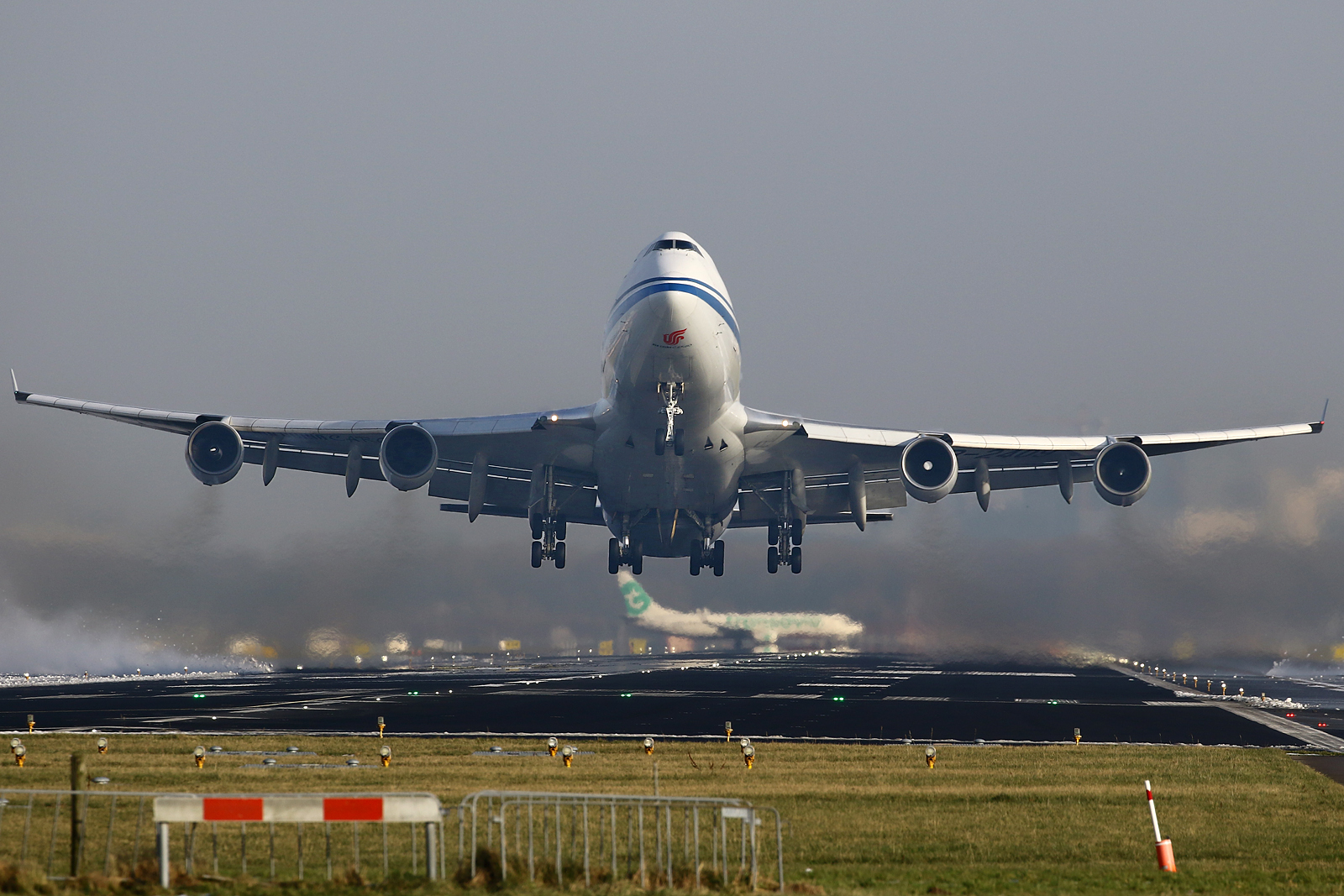 Full size: air China Boeing 747-400F B-2409 at Amsterdam Schiphol Airport