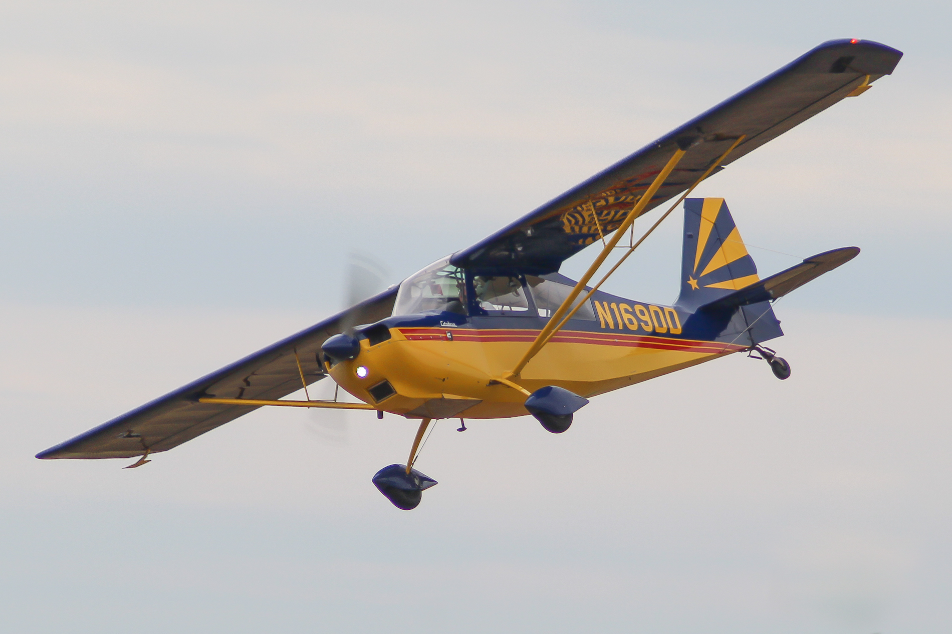 Full size: PRIVATE American Champion Aircraft Citabria N169DD at Grimes Airport