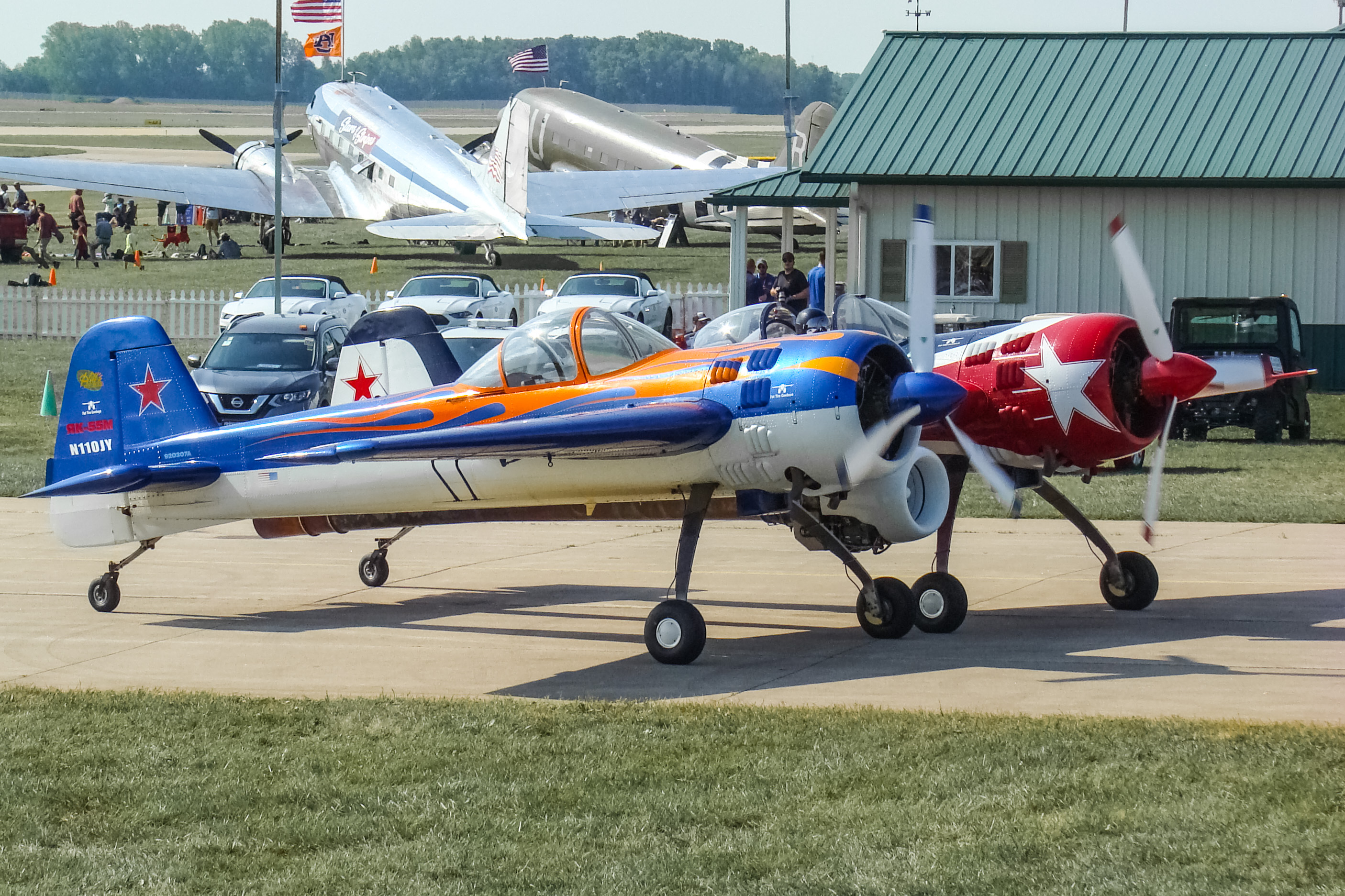 Full size: PRIVATE Yakovlev Yak-110 N110JY at Wittman Regional Airport