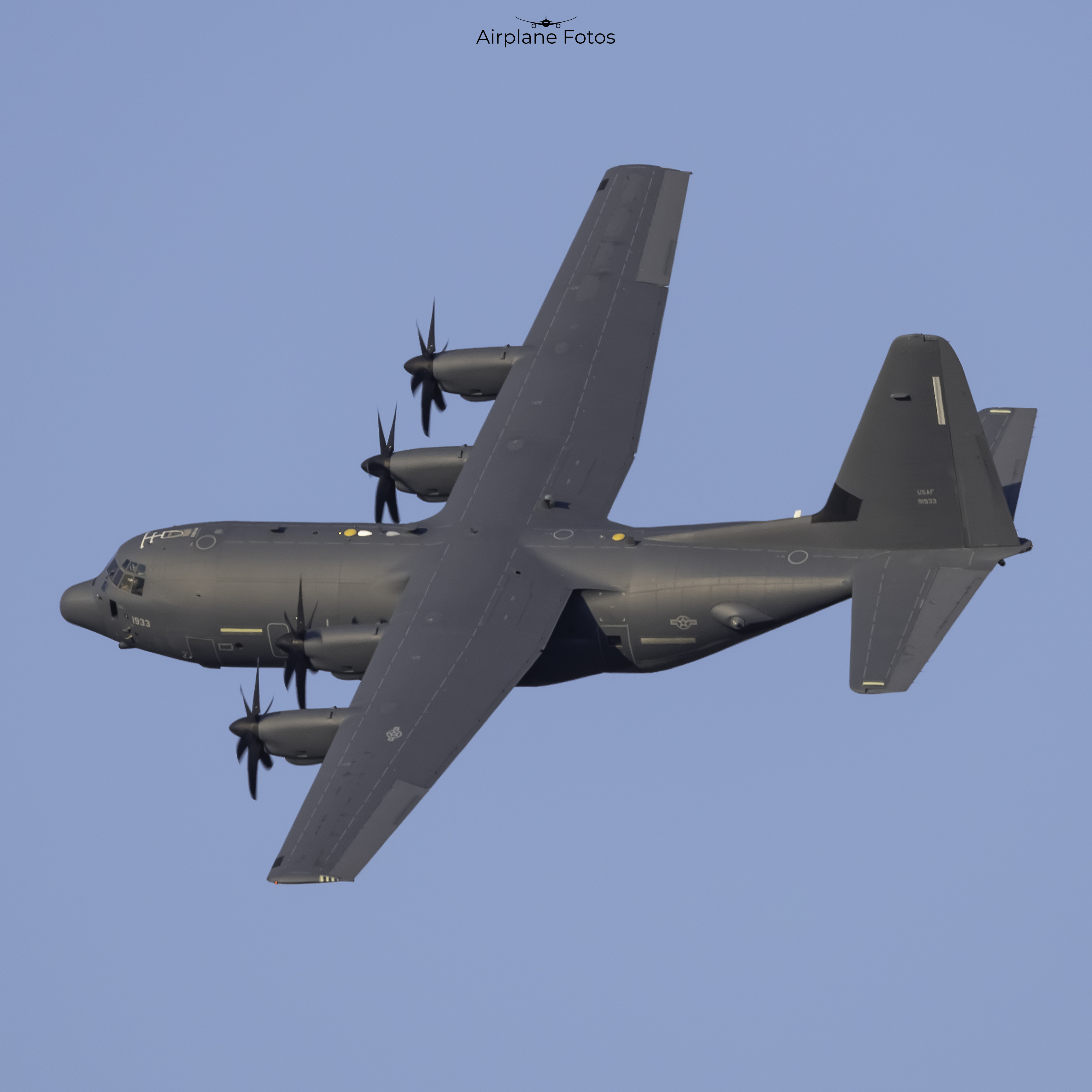 Full size: USAF - United States Air Force Lockheed EC130J Commando Solo II 99-1933 at Harrisburg International Airport