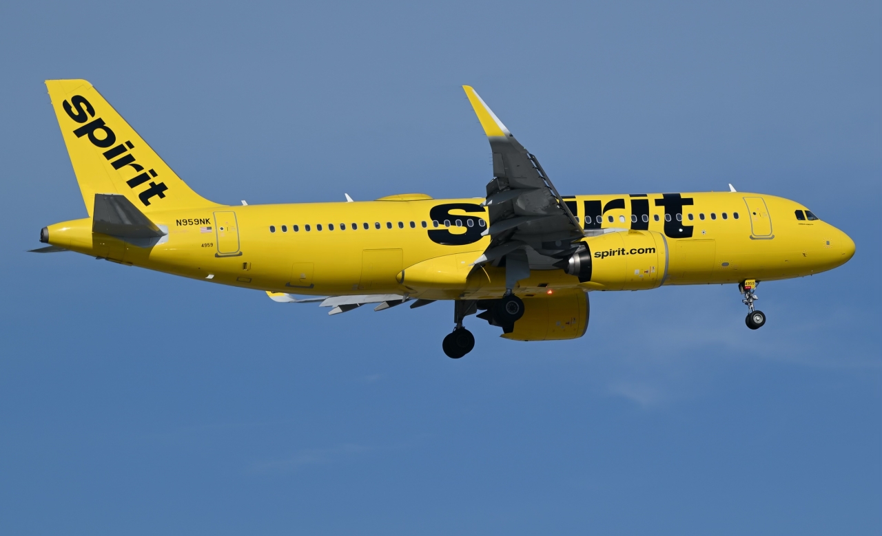 Full size: Spirit Airlines Airbus A320NEO N959NK at Orlando International Airport