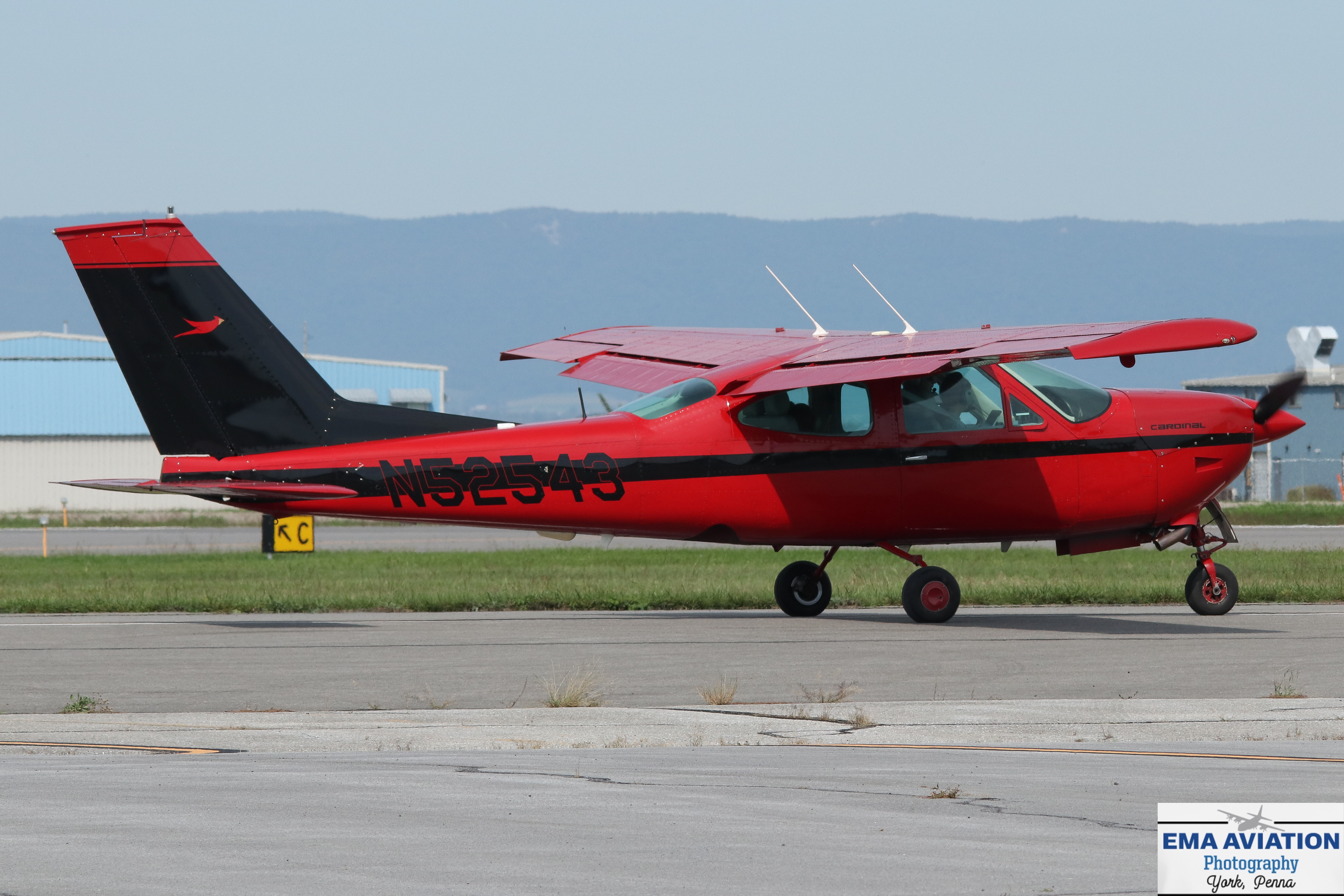 Full size: PRIVATE Cessna 177 Cardinal N52543 at Hagerstown Regional Airport-Richard A Henson Field