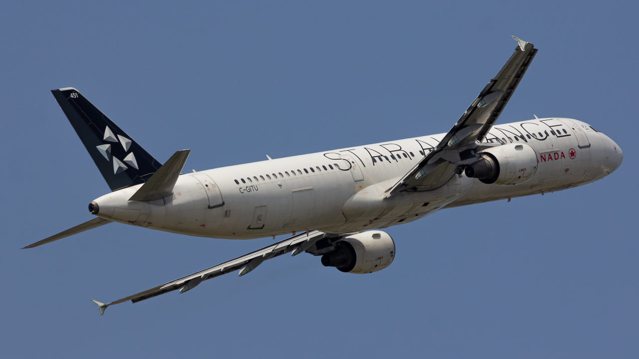 Full size: Air Canada Airbus A321-200 C-GITU at Fort Lauderdale/Hollywood International Airport