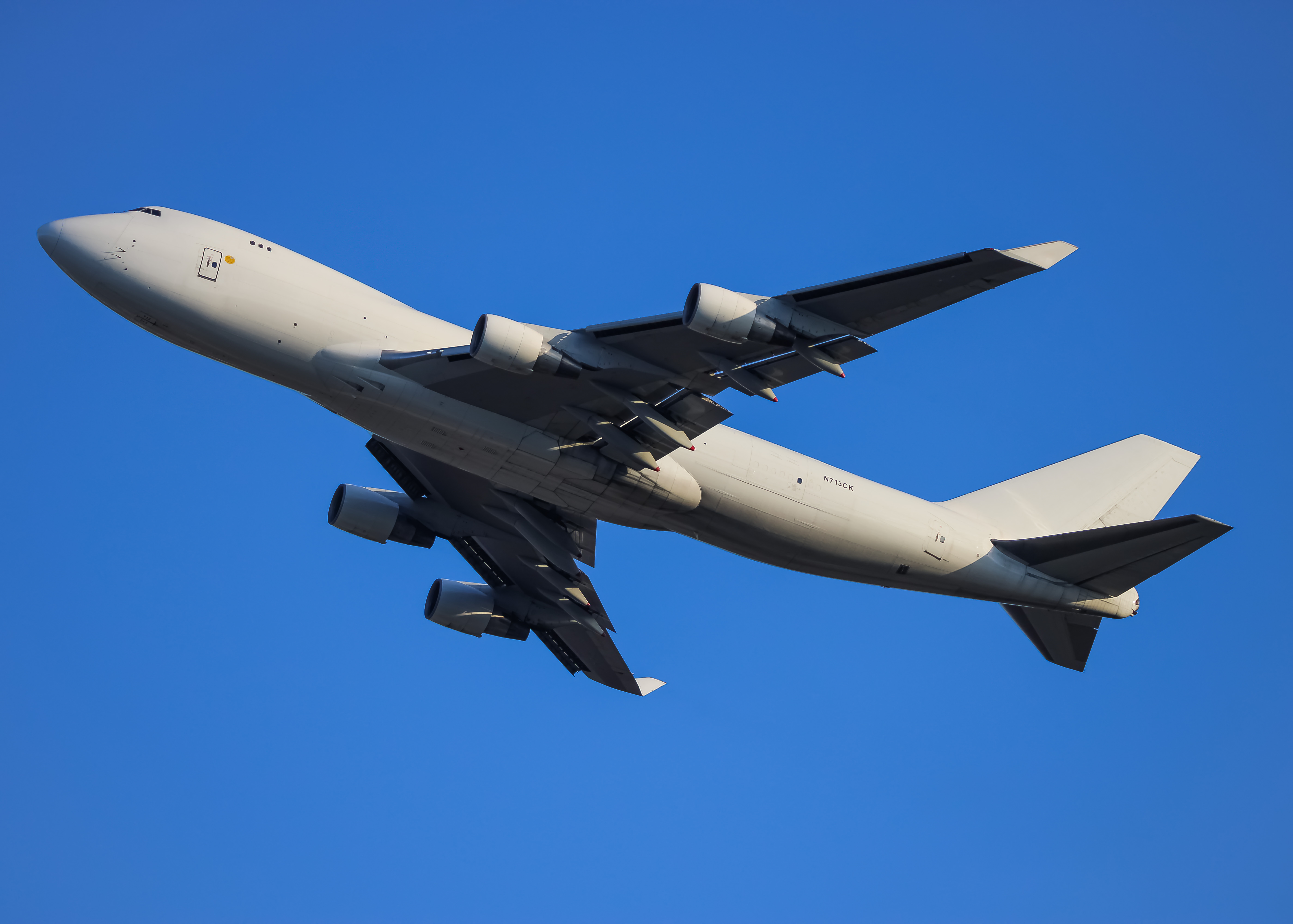 Full size: Kalitta Air Boeing 747-400F N713CK at Baltimore/Washington International Thurgood Marshall Airport