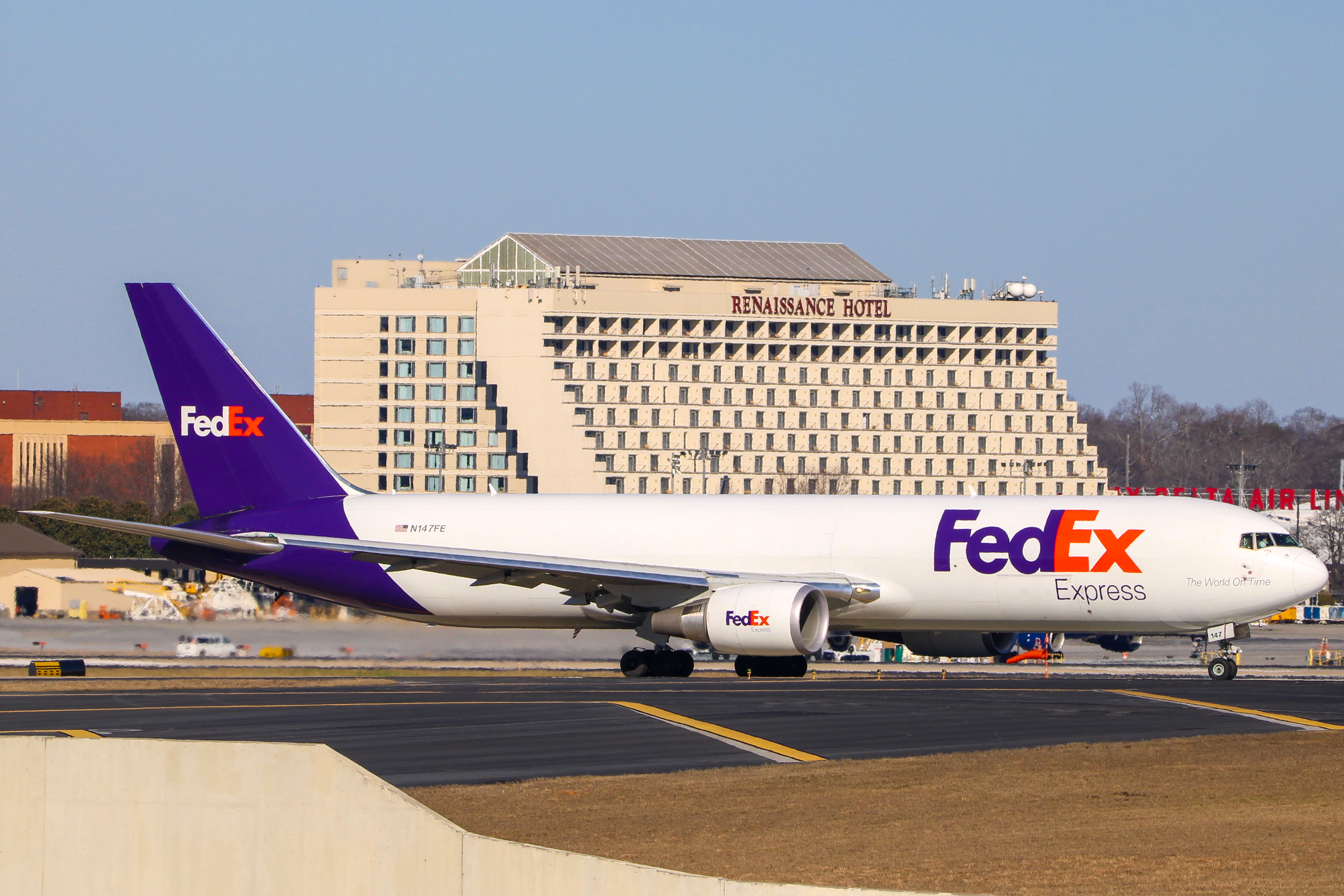 N147FE) FedEx Boeing 767-300F by Jackson Moskowitz | AeroXplorer