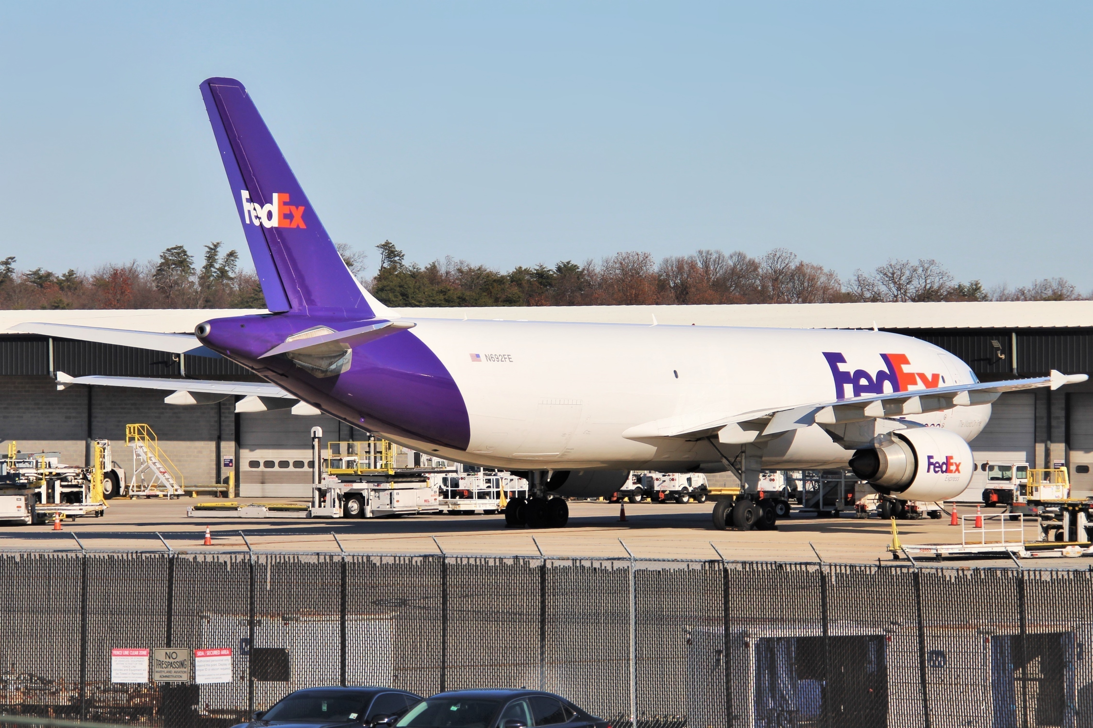 Full size: FedEx Airbus A300F-600 N692FE at Baltimore/Washington International Thurgood Marshall Airport