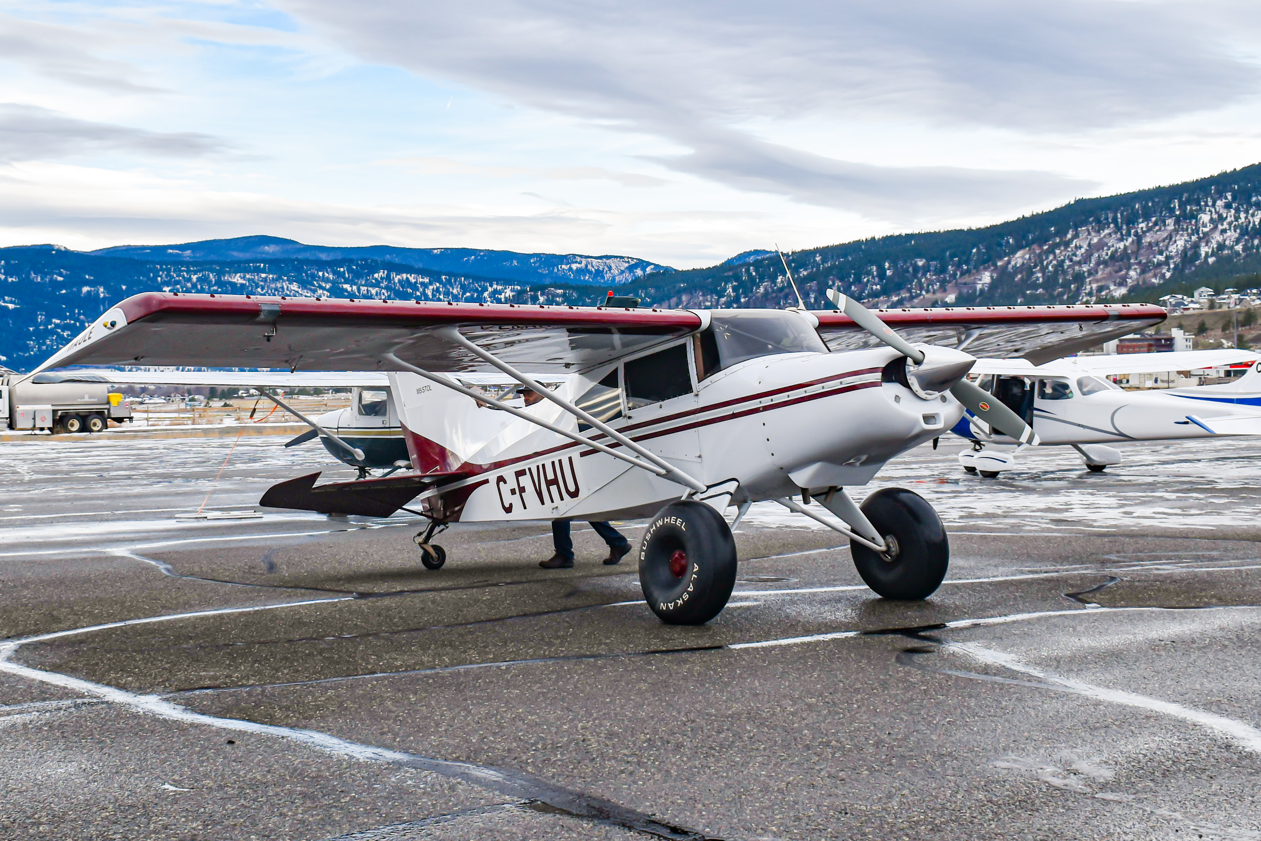 Full size: PRIVATE Maule M5 C-FVHU at Merritt Airport