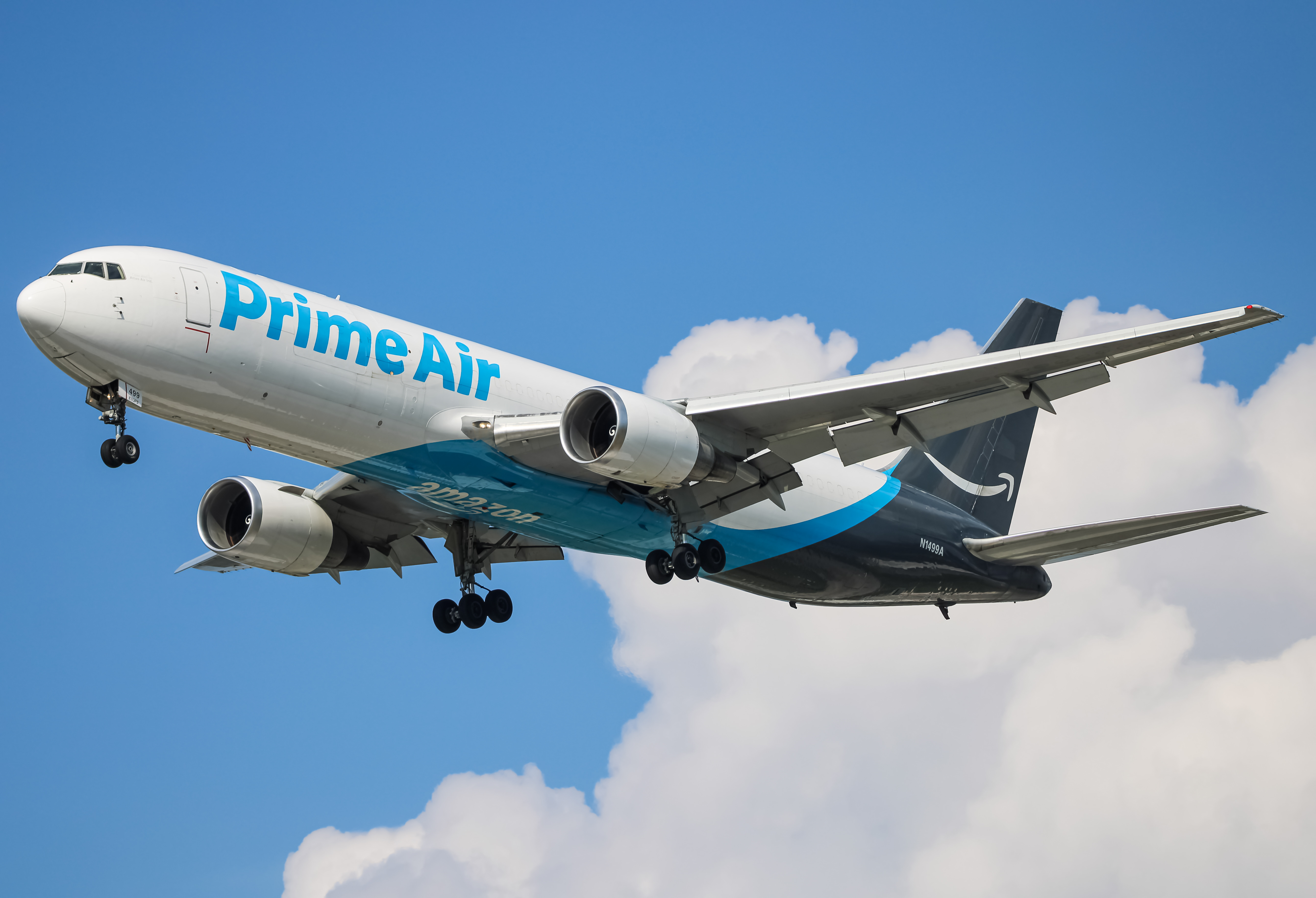 Full size: Prime Air Boeing 767-300F N1499A at Baltimore/Washington International Thurgood Marshall Airport