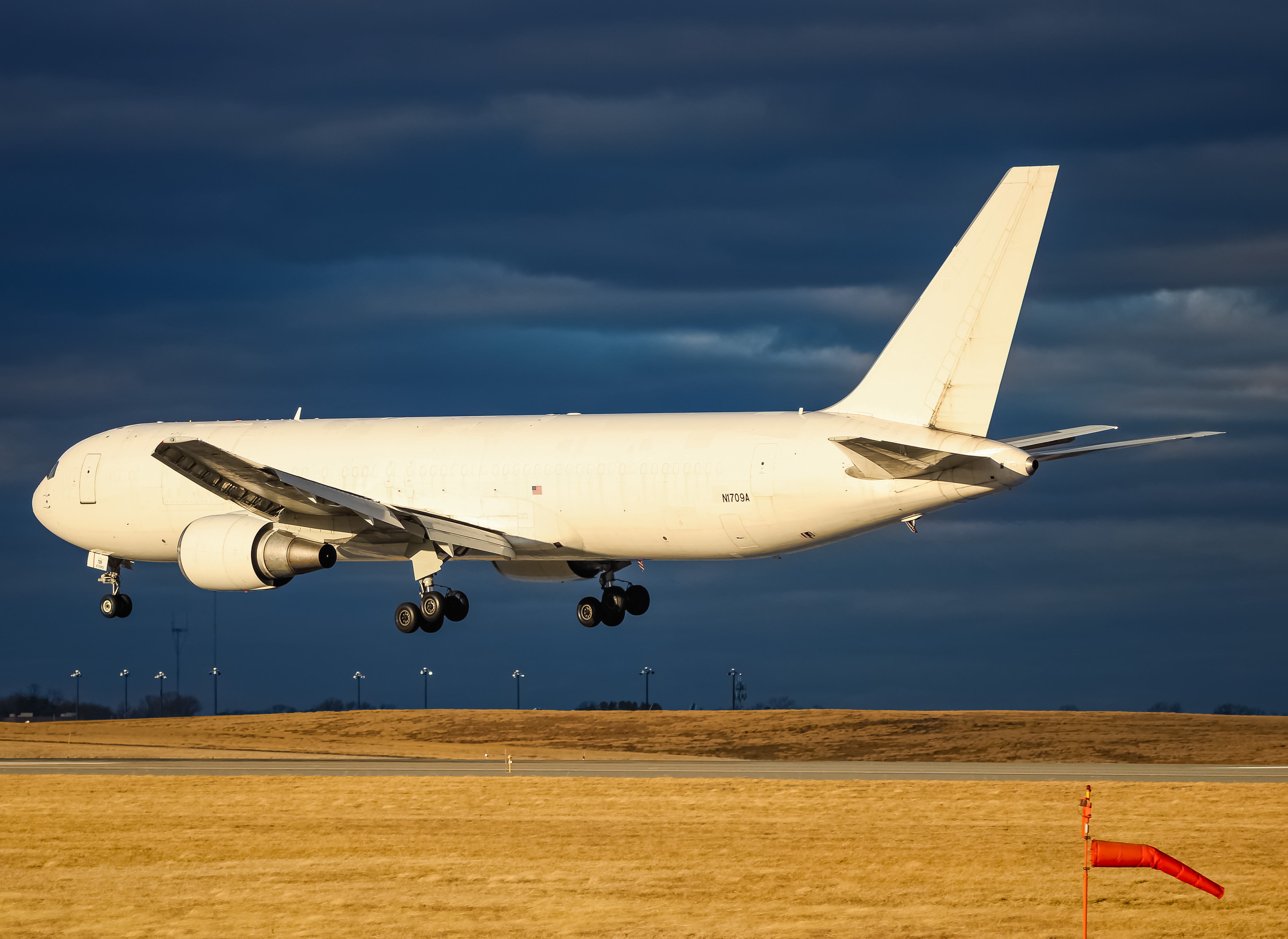 Full size: Atlas Air Boeing 767-300ER N1709A at Baltimore/Washington International Thurgood Marshall Airport