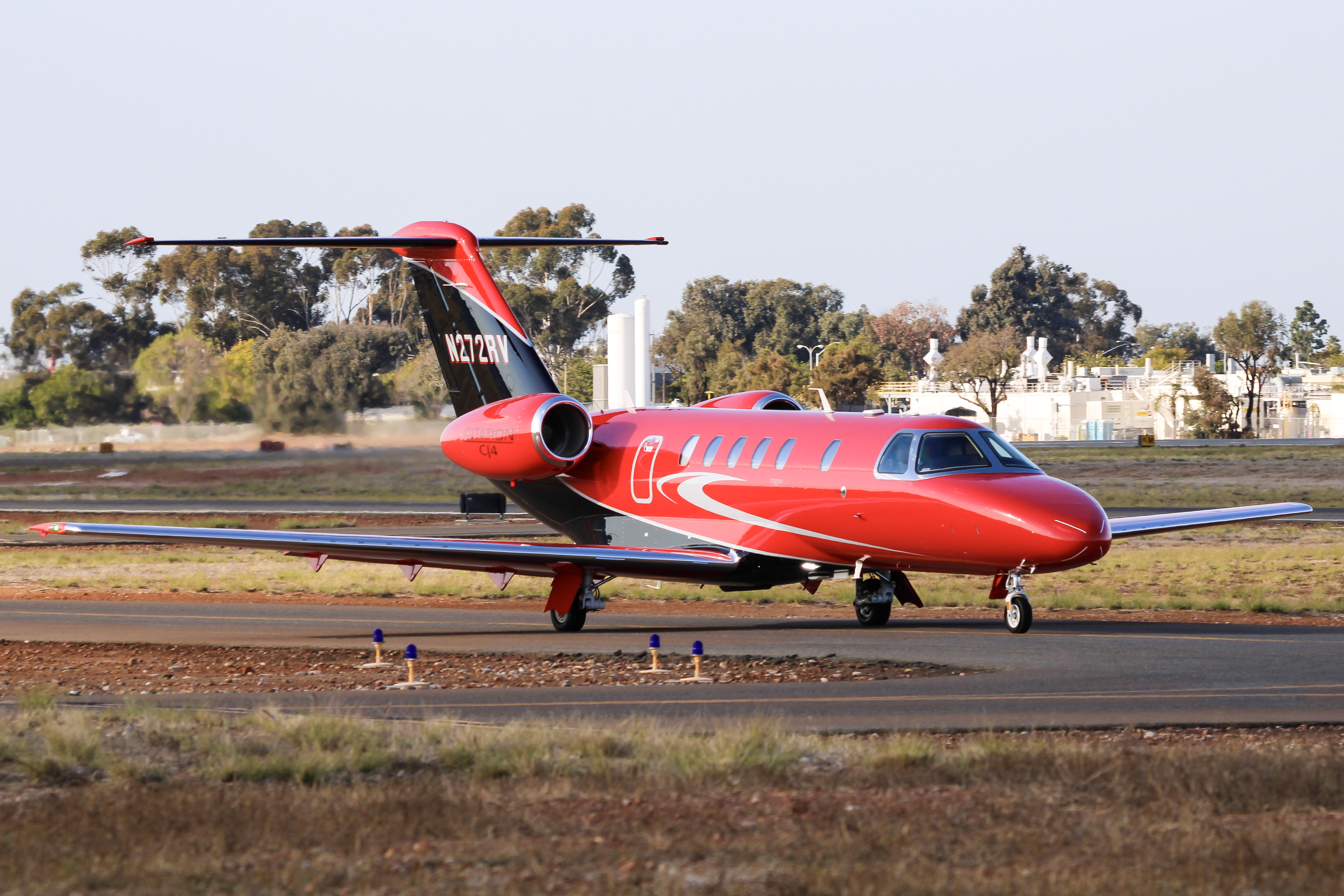Full size: La Mesa RV Cessna Citation CJ4 N272RV at Montgomery-Gibbs Executive Airport