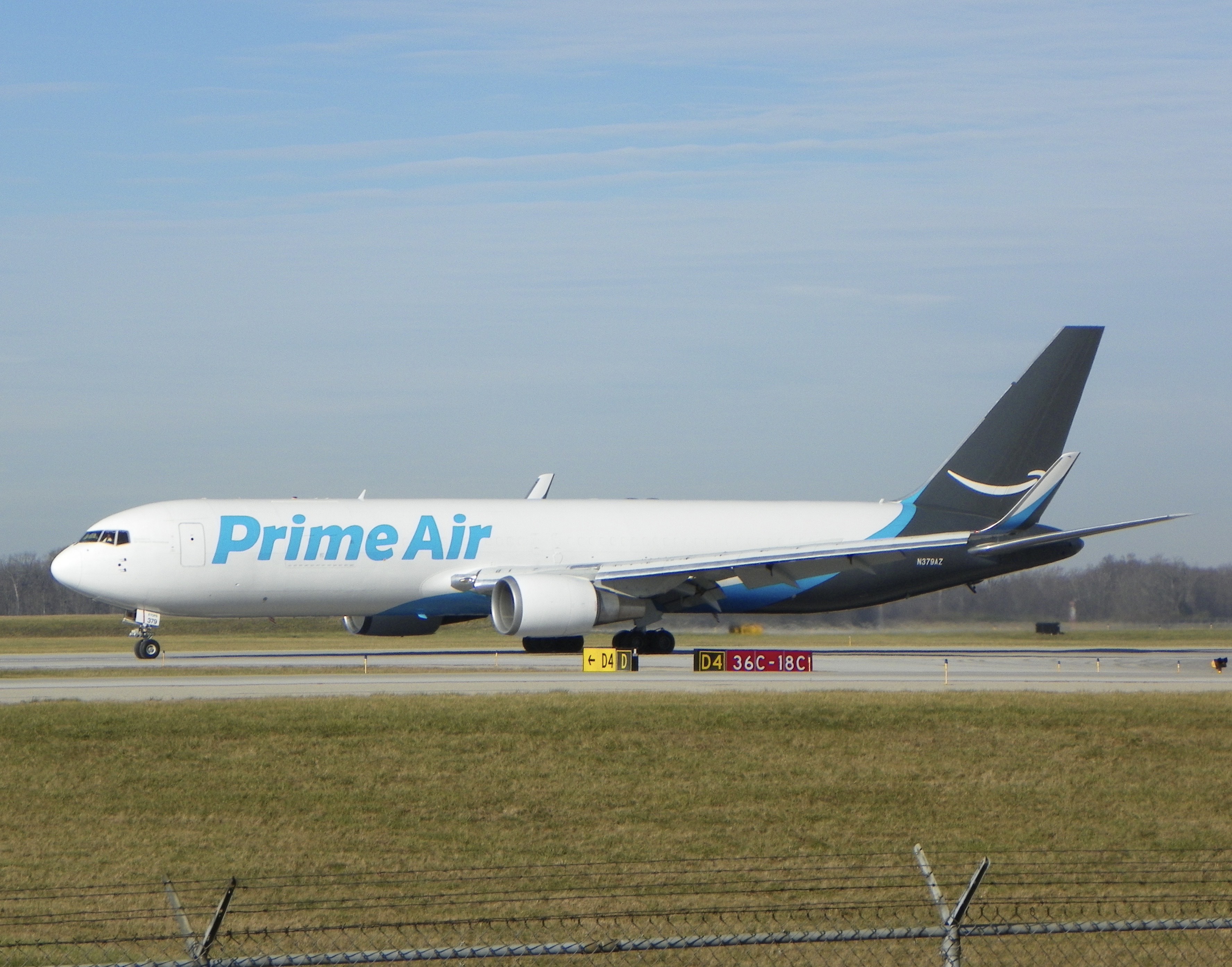Full size: Prime Air Boeing 767-300ER N379AZ at Cincinnati/Northern Kentucky International Airport