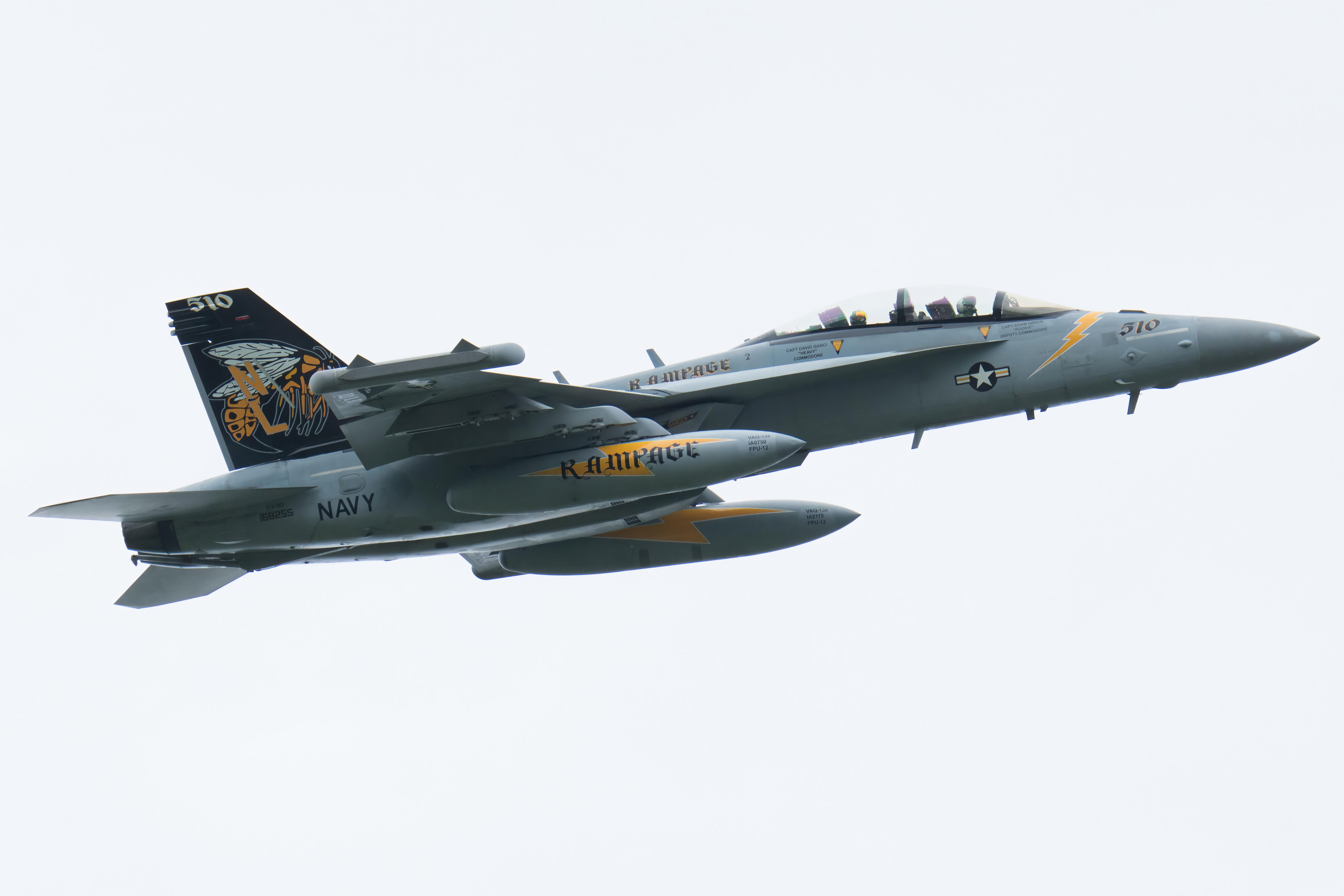 Full size: USN - United States Navy Boeing F/A-18E/F Super Hornet 168255 at Joint Base Andrews