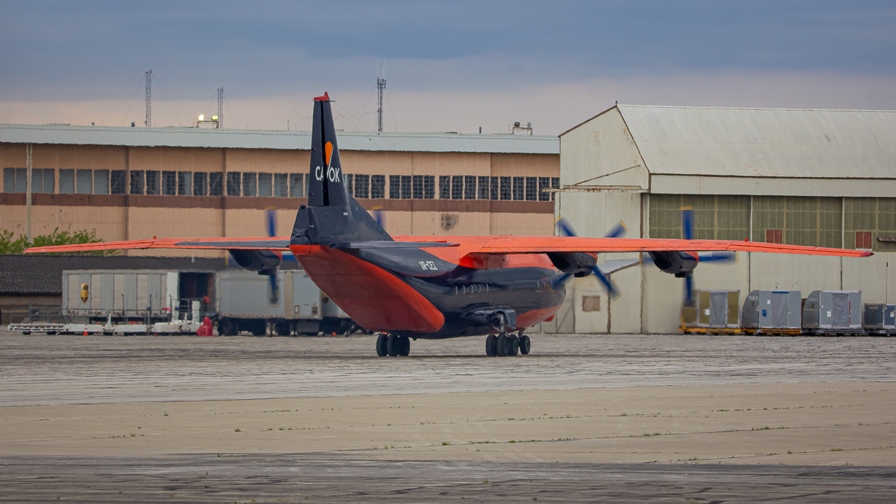 Full size: Cavok Air Antonov An-12 UR-CEZ at Rickenbacker International Airport