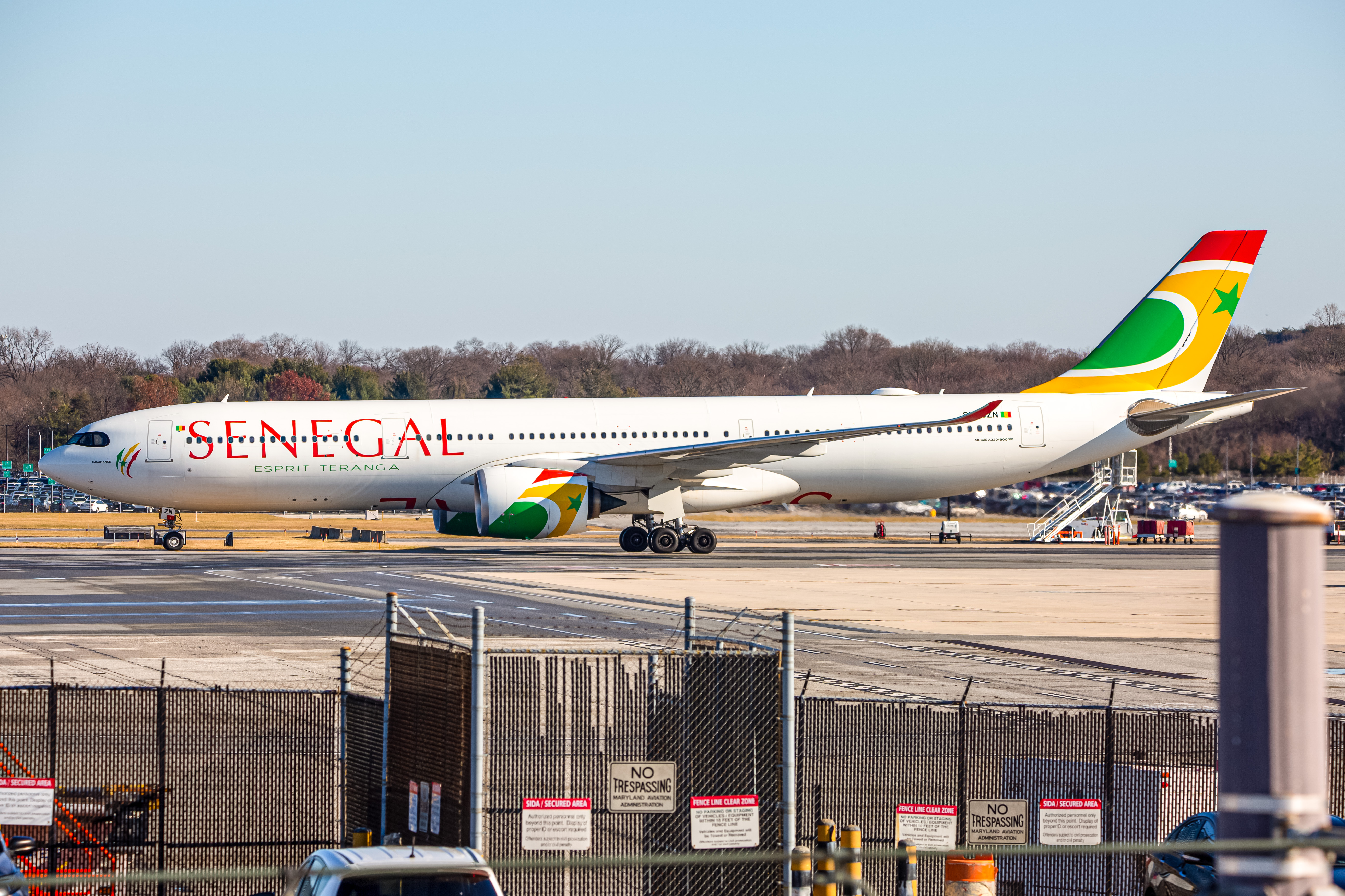 Full size: Air Senegal Airbus A330-900 9H-SZN at Baltimore/Washington International Thurgood Marshall Airport