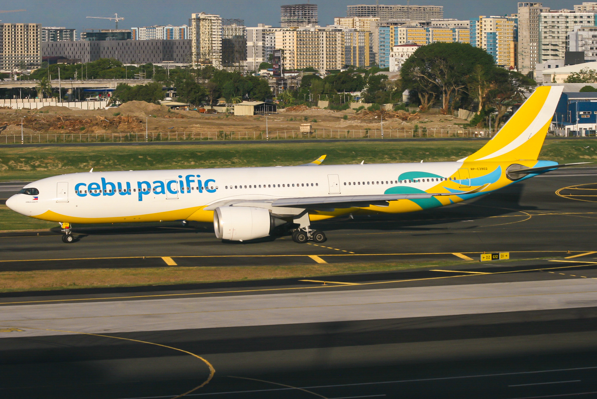 Full size: Cebu Pacific Airbus A330-900 RP-C3902 at Manila Ninoy Aquino International Airport
