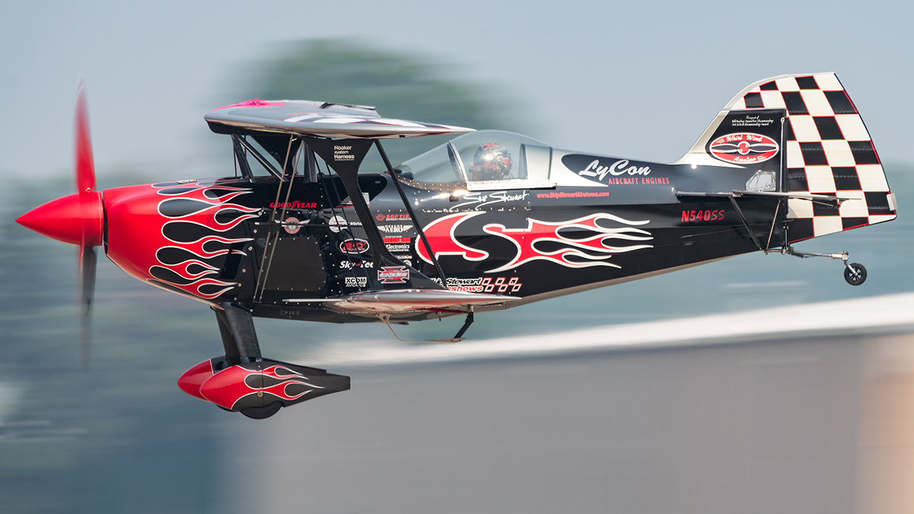 Full size: PRIVATE Pitts S-2A Special N540SS at Wittman Regional Airport