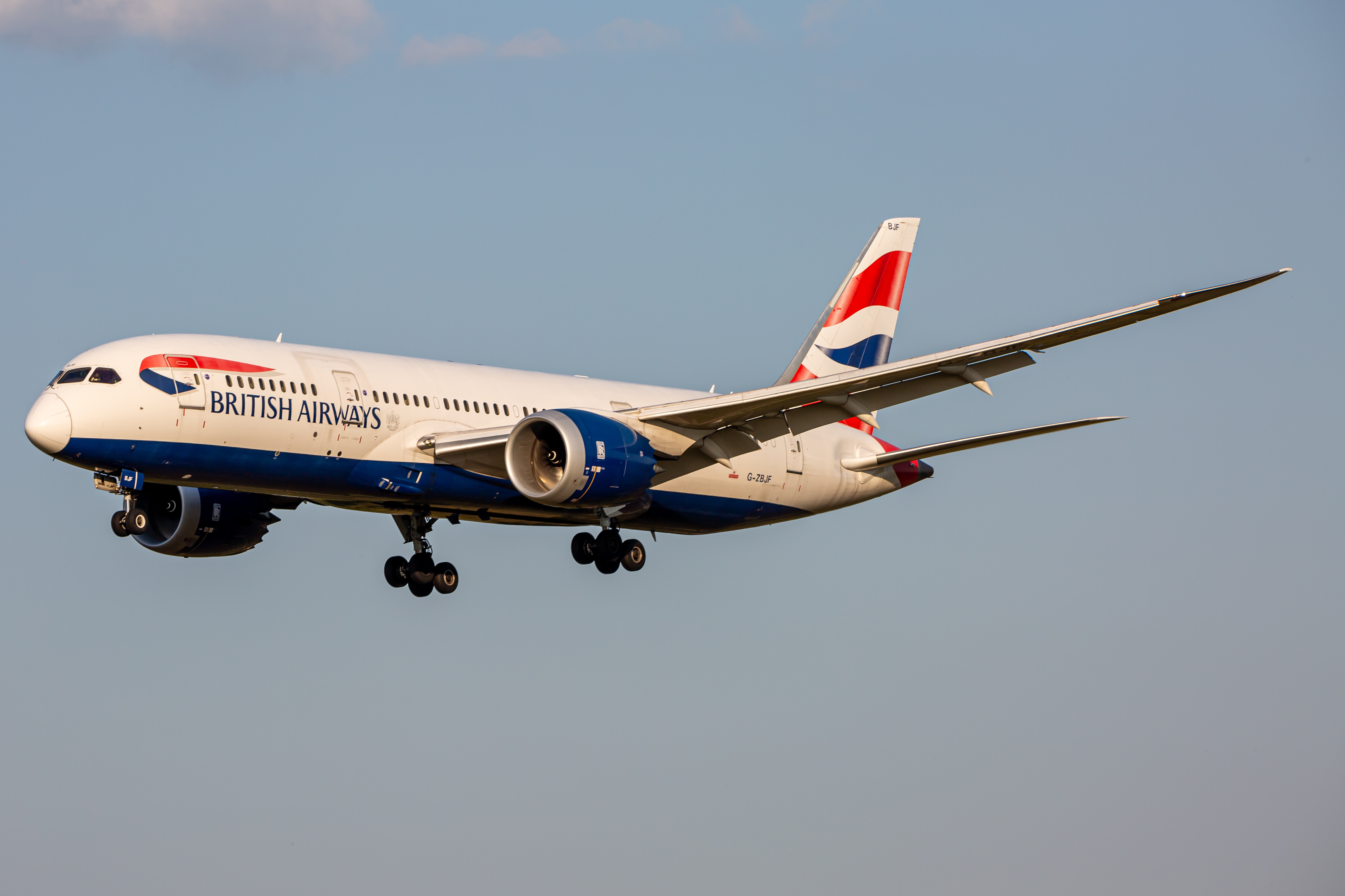 Full size: British Airways Boeing 787-8 G-ZBJF at Baltimore/Washington International Thurgood Marshall Airport