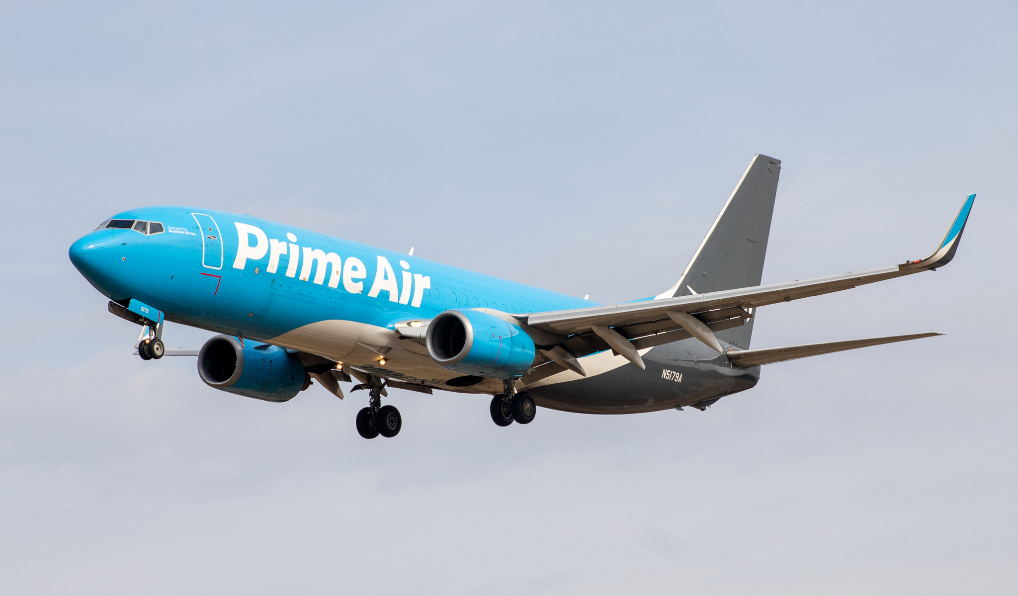 Full size: Prime Air Boeing 737-800 N5179A at Baltimore/Washington International Thurgood Marshall Airport
