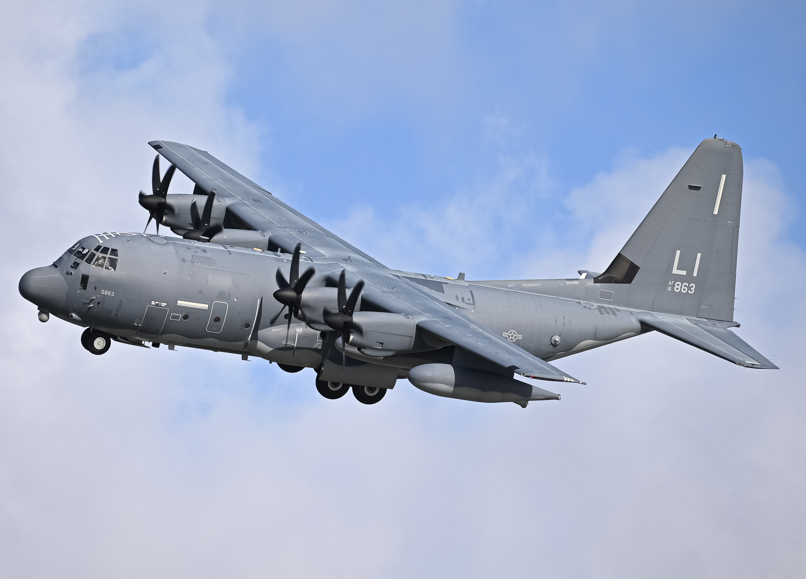 Full size: USAF - United States Air Force Lockheed Martin HC-130J Combat King II 16-5836 at North Island NAS