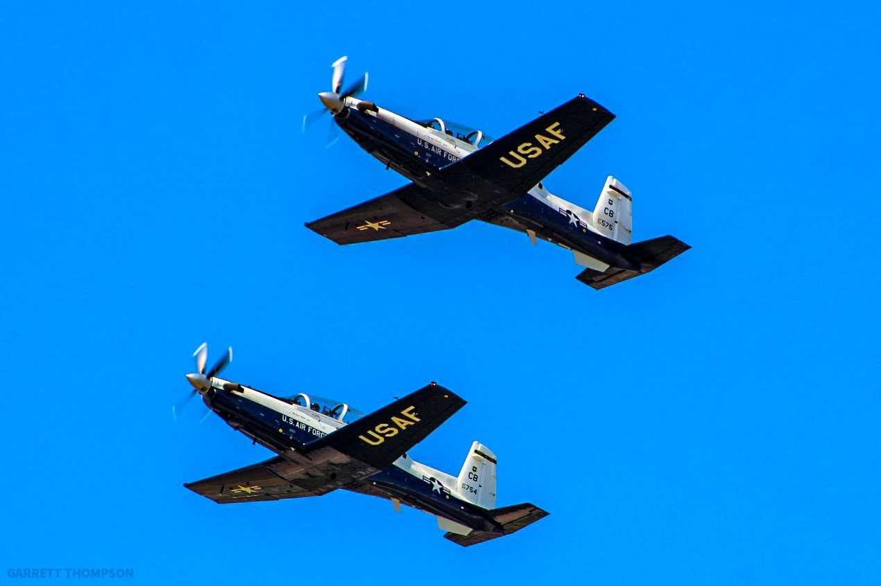 Full size: USAF - United States Air Force Beechcraft T-6 Texan II 05575 at Fort Worth Alliance Airport