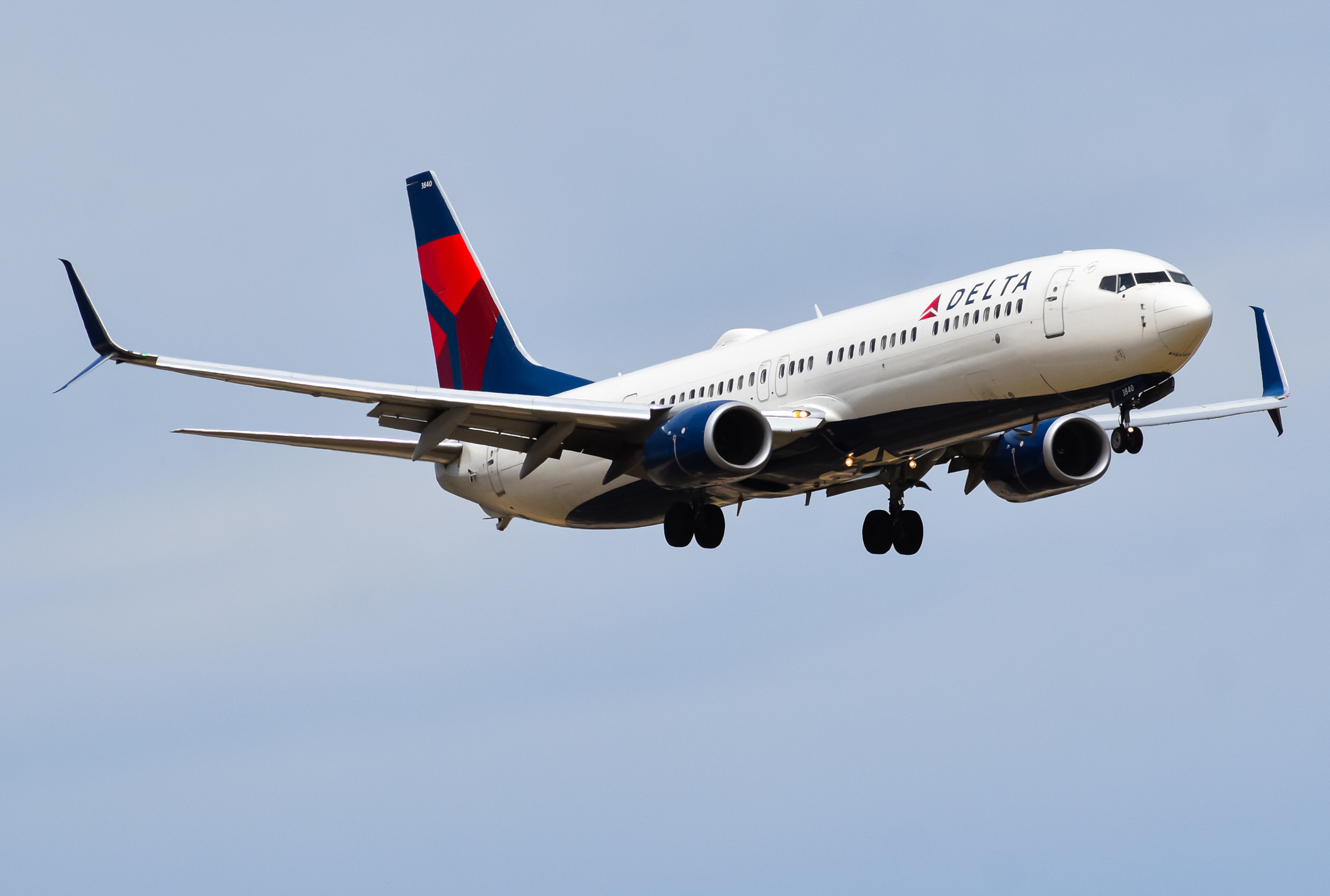 Full size: Delta Airlines Boeing 737-900ER N840DN at San Jose del Cabo Los Cabos International Airport