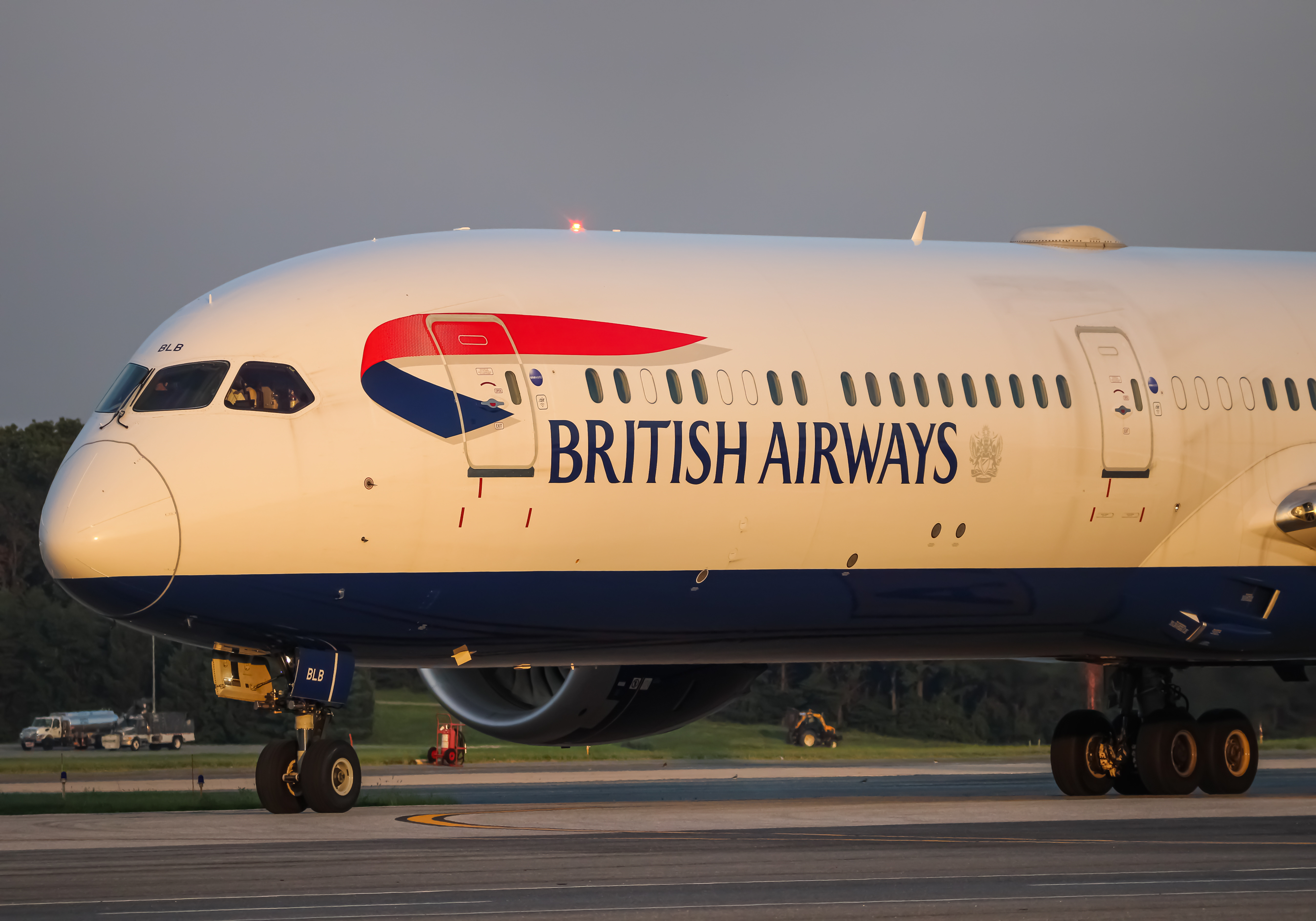 Full size: British Airways Boeing 787-10 G-ZBLB at Baltimore/Washington International Thurgood Marshall Airport