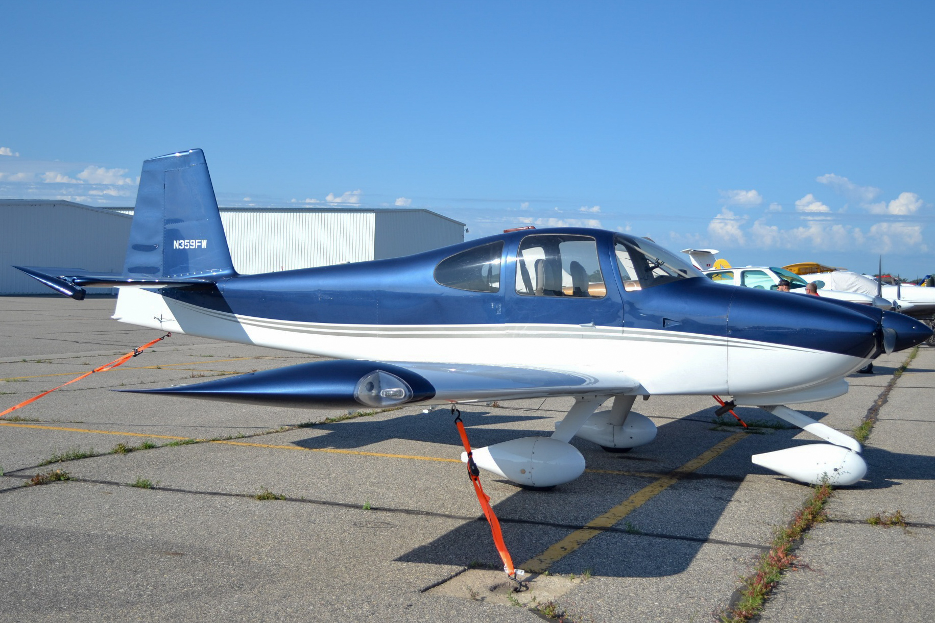Full size: PRIVATE Vans RV-7 N359FW at Detroit Lakes Airport