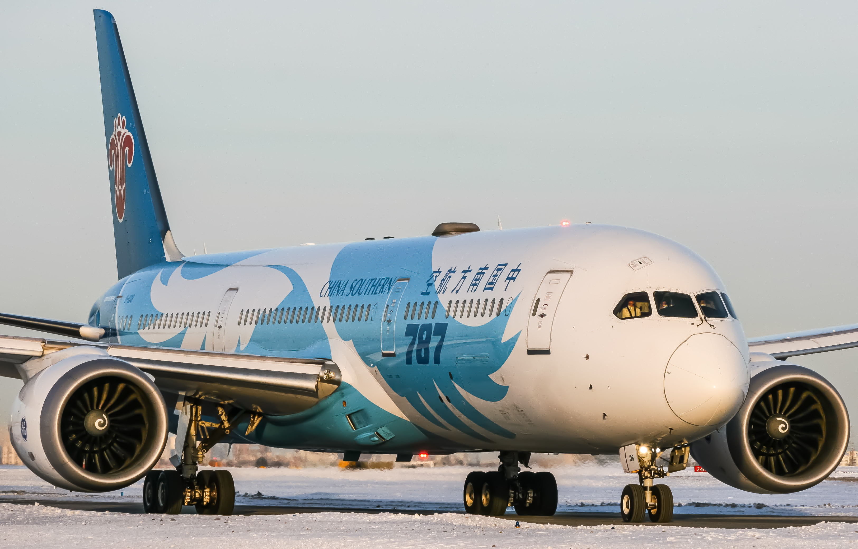 Full size: China Southern Airlines Boeing 787-9 B-1128 at Lester B Pearson International Airport