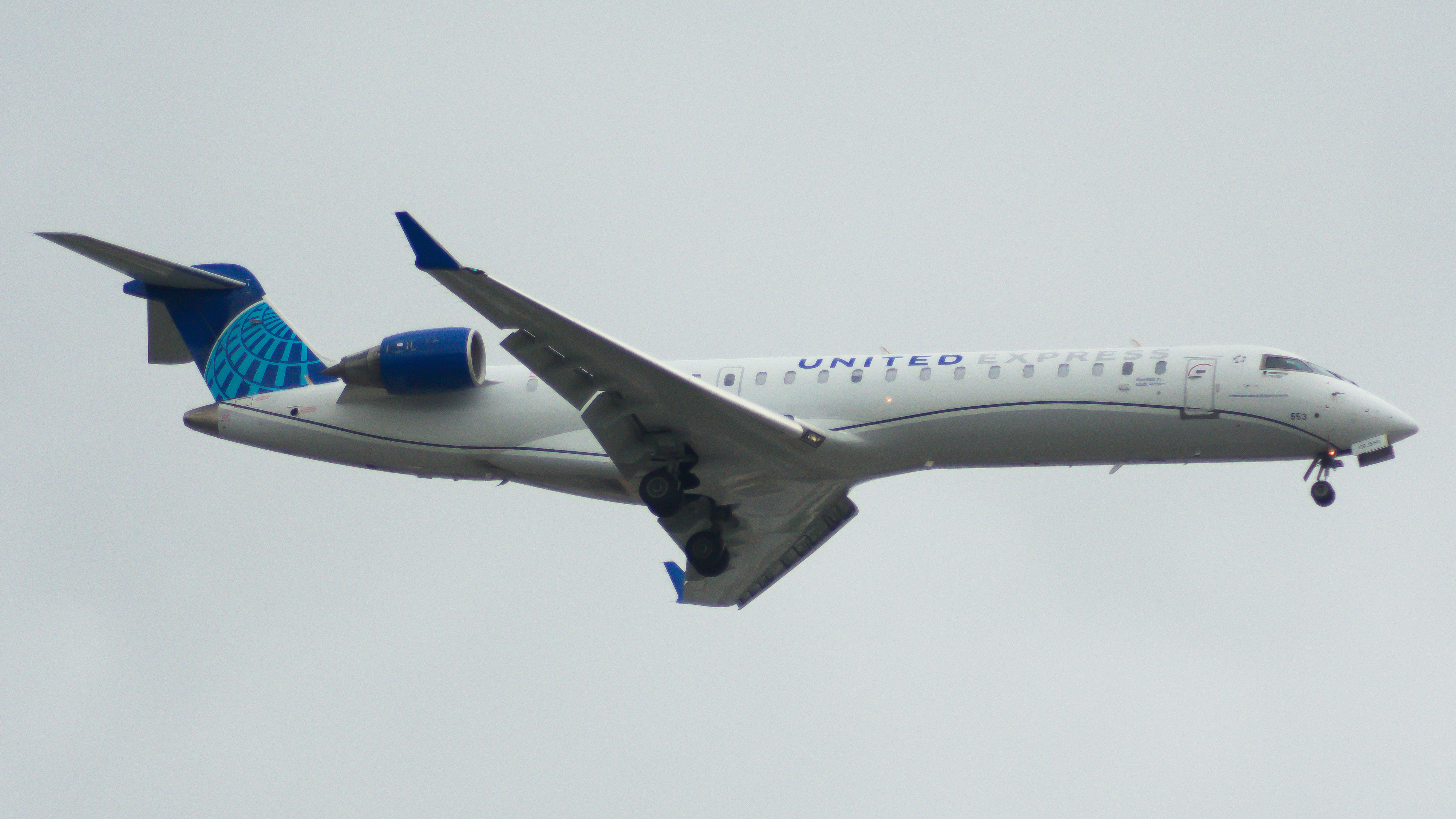 Full size: United Express Mitsubishi CRJ-550 N553GJ at Chicago O'Hare International Airport
