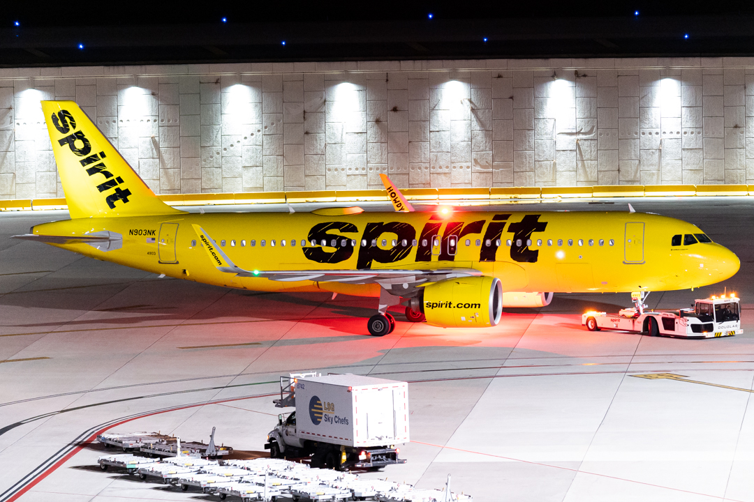 Full size: Spirit Airlines Airbus A320NEO N903NK at Fort Lauderdale/Hollywood International Airport