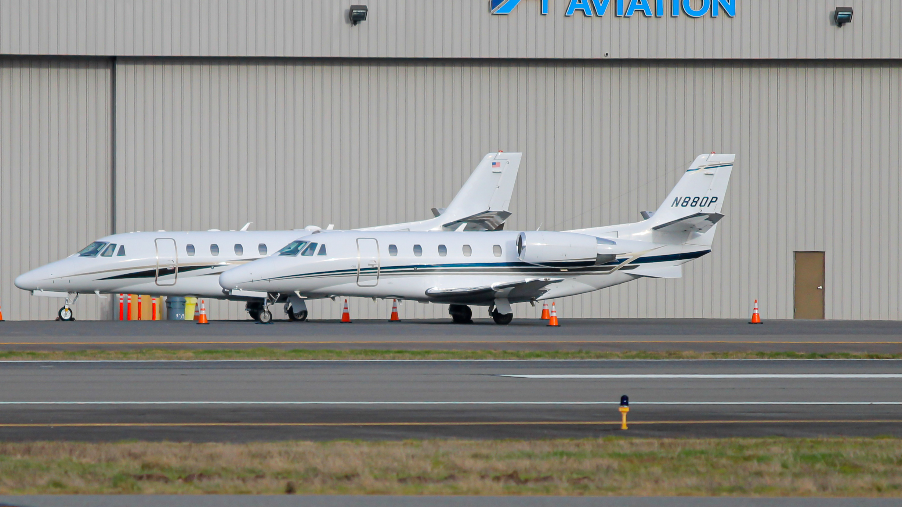 Full size: OP Aviation LLC Cessna Citation 560XL Excel N880P at Boeing Field/King County International Airport