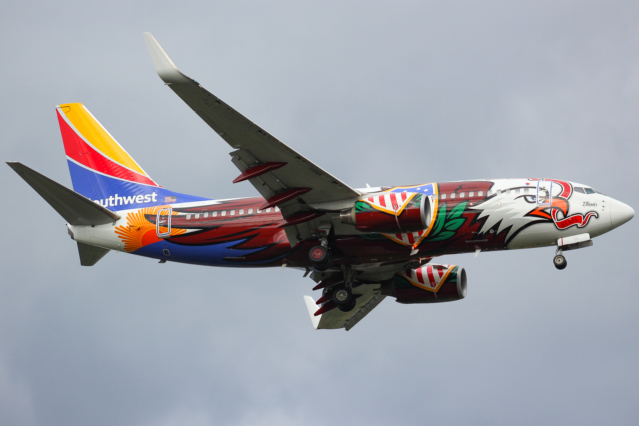 Full size: Southwest Airlines Boeing 737-700 N918WN at Seattle-Tacoma International Airport