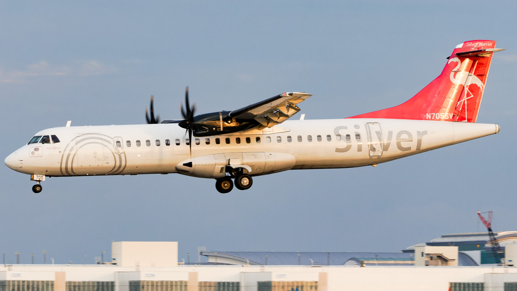 Full size: Silver Airways ATR 72-600 N705SV at Orlando International Airport